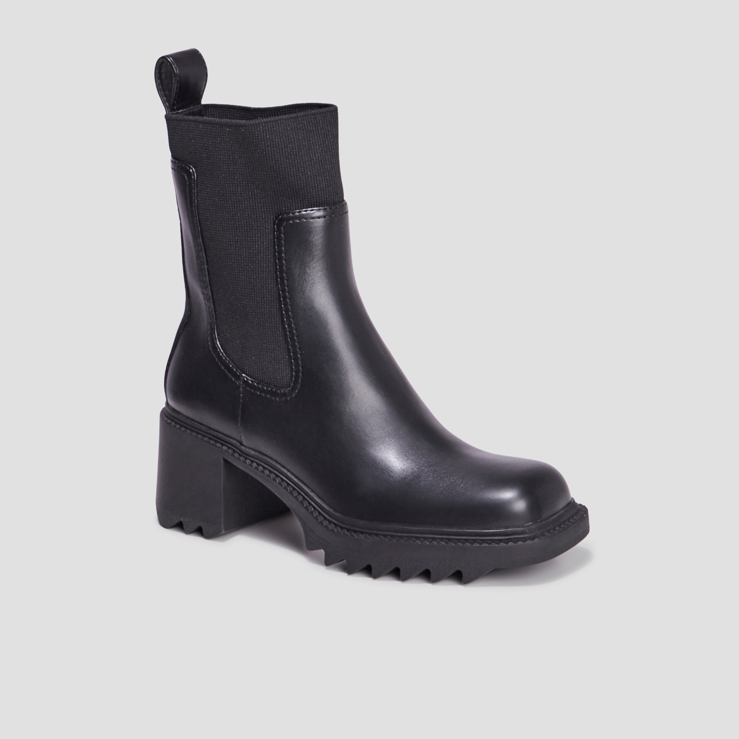 bottines plateformes et talons noir femme Bottines plateformes et talons noir femme
