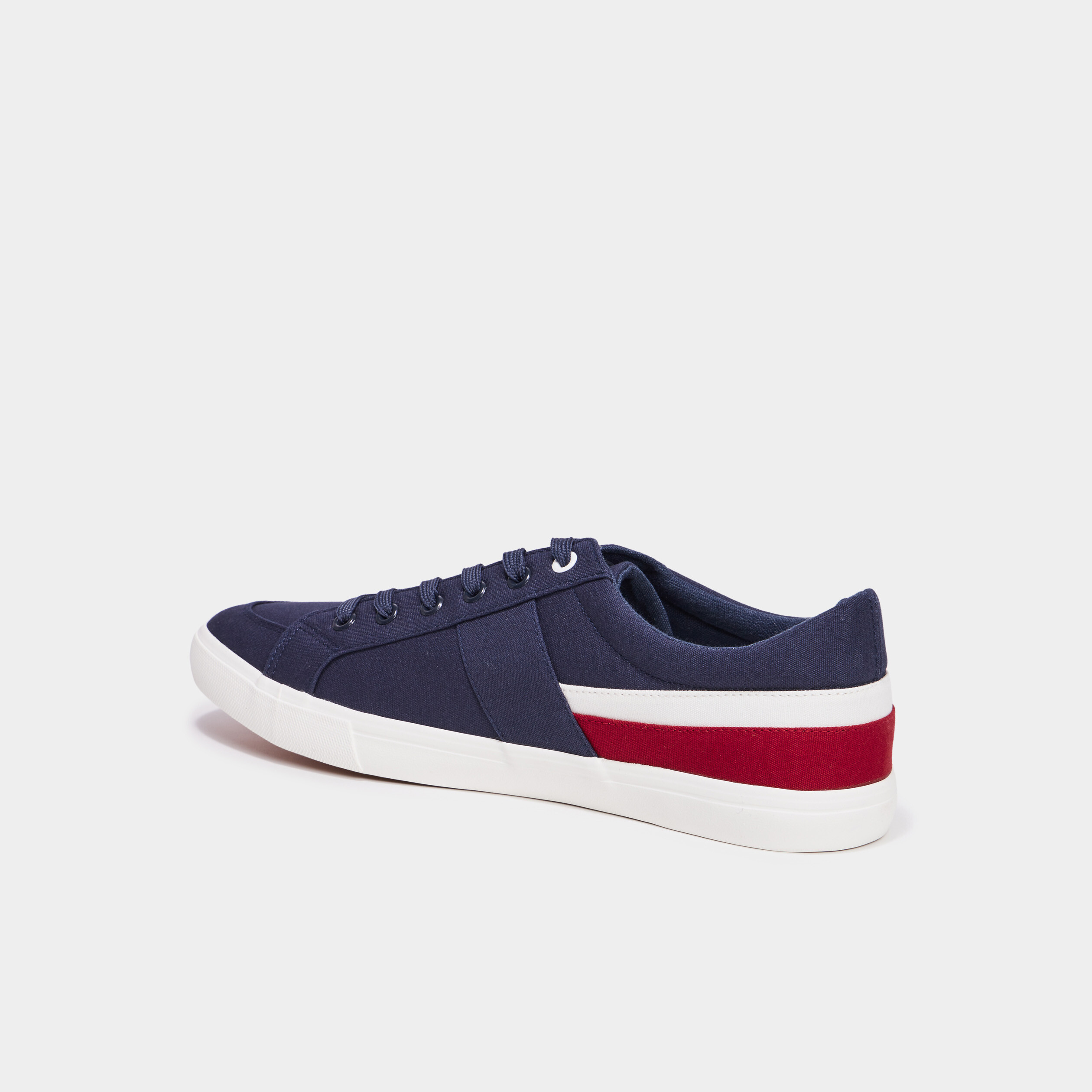 Tennis basses &agrave; lacets Creeks bleu marine homme