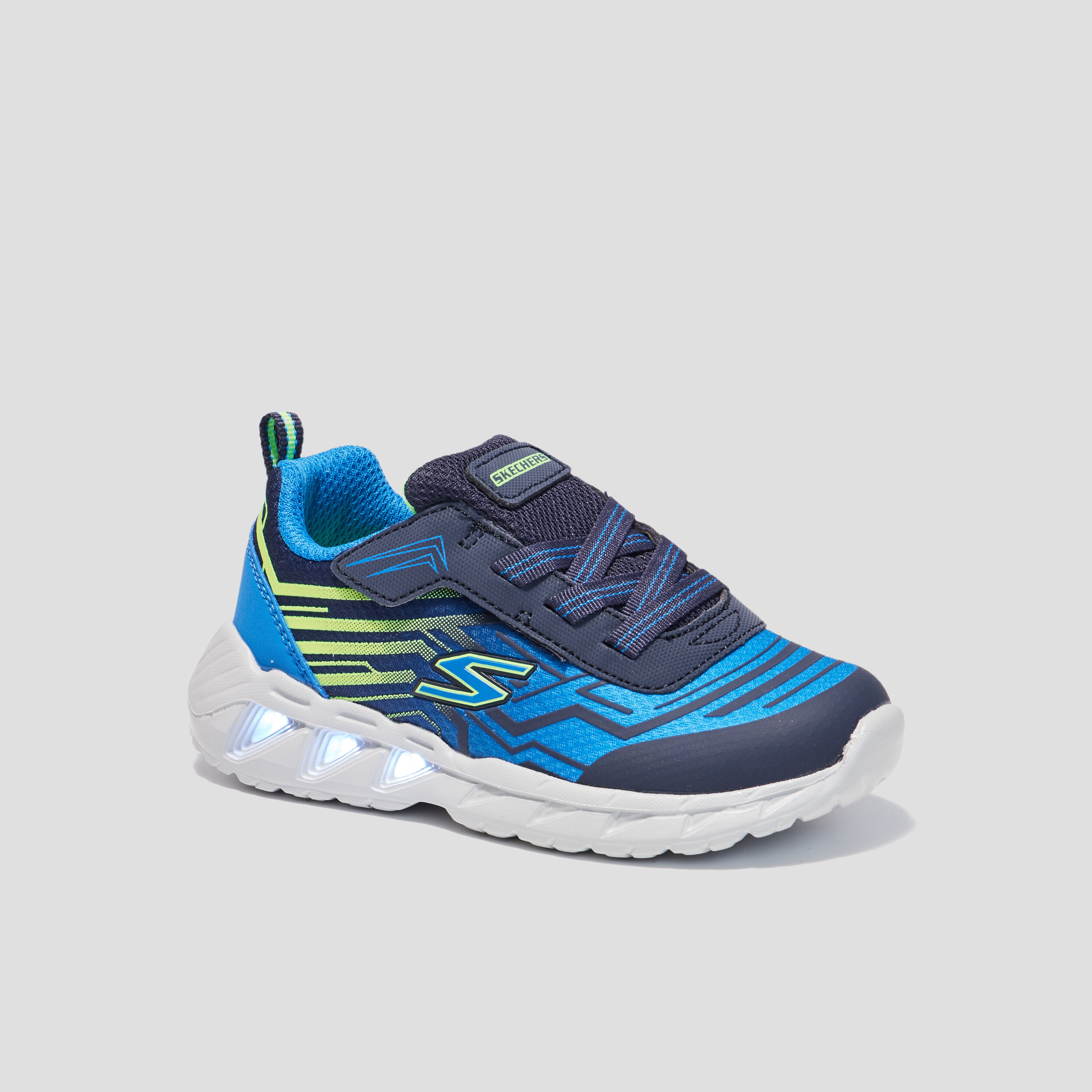 baskets running skechers maver bleu garcon Baskets running Skechers Maver bleu garçon