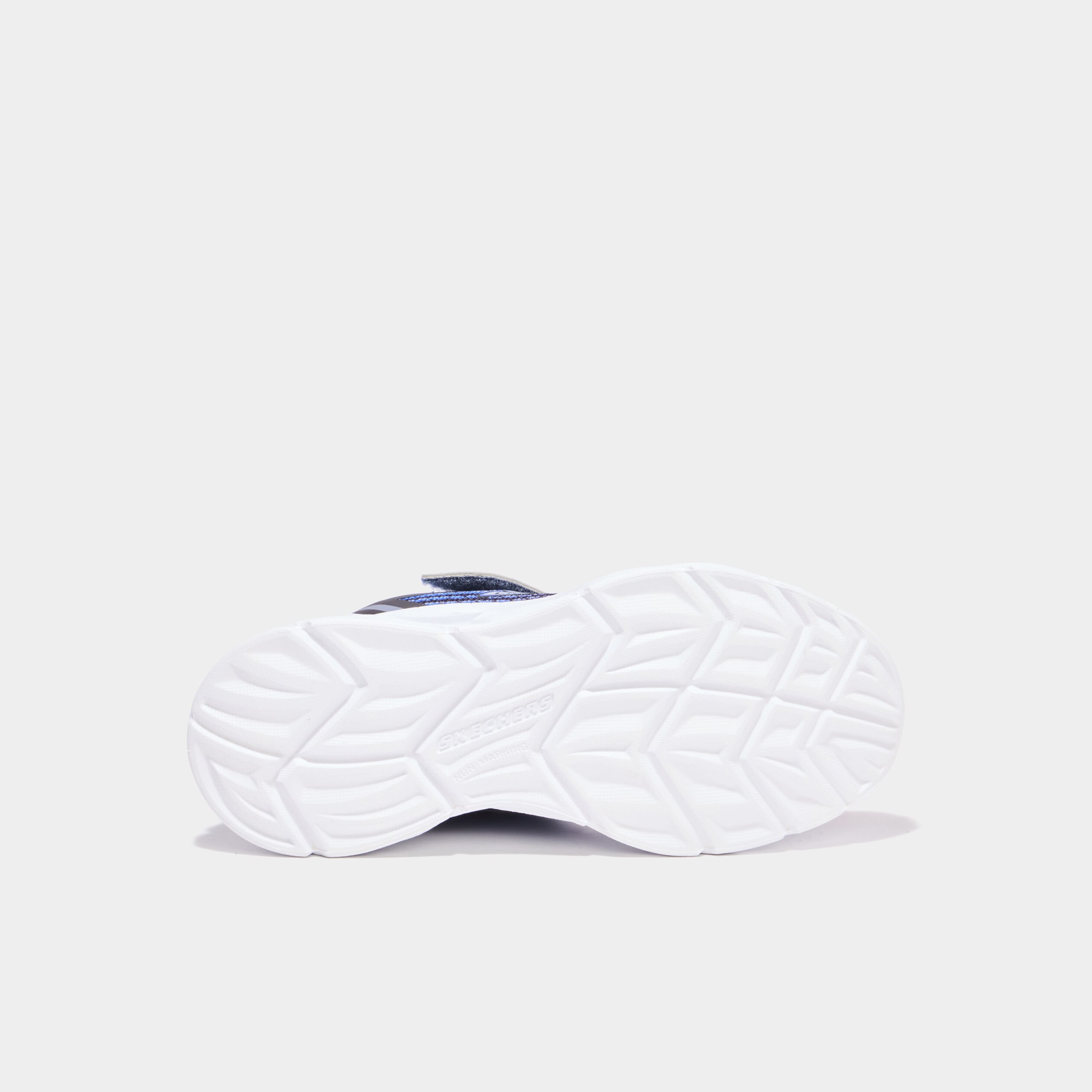 Baskets running semelles lumineuses orange fluo gar&ccedil;on