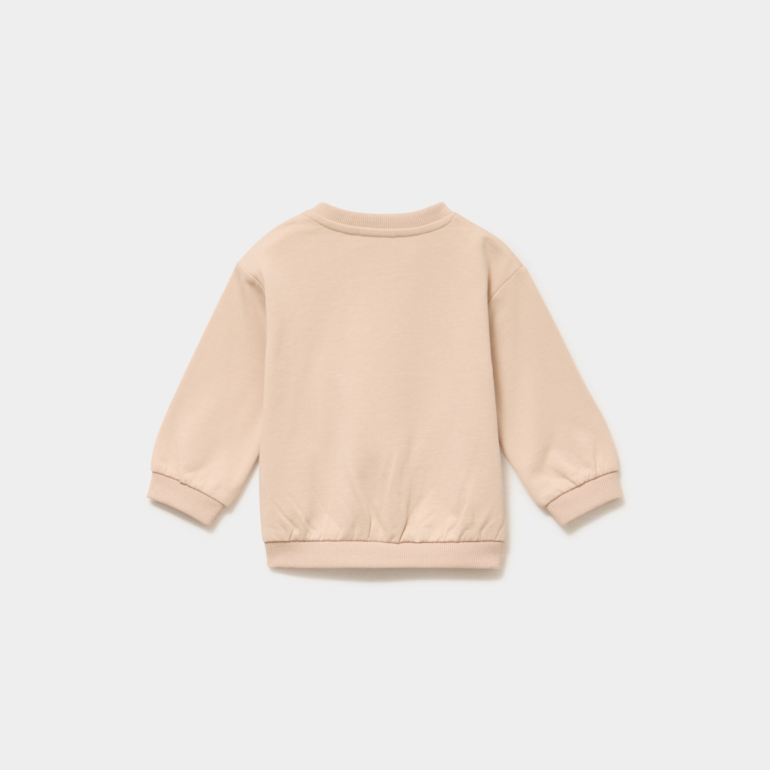 Ensemble sweat et legging marron clair b&eacute;b&eacute; fille