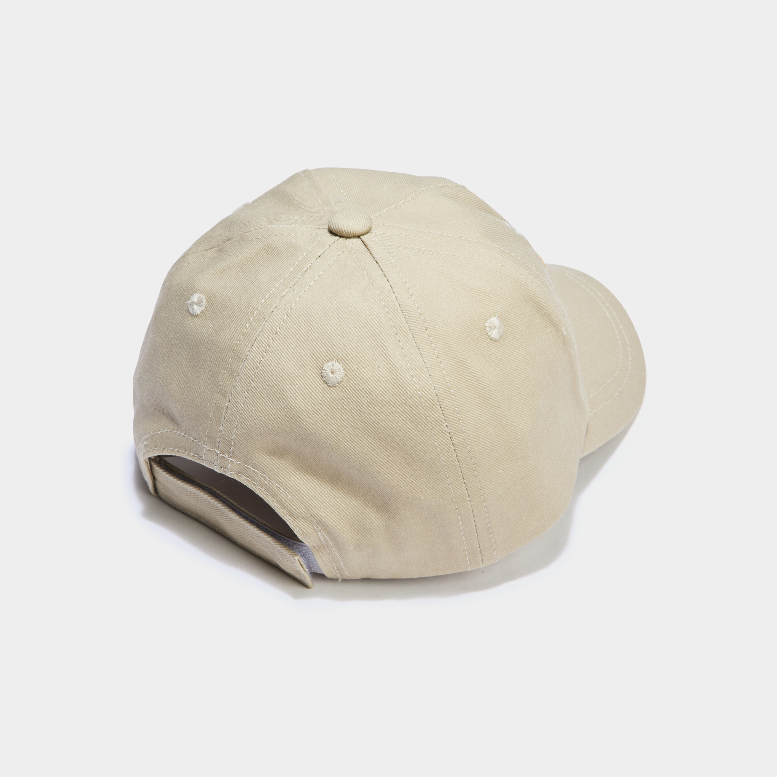 Casquette brod&eacute;e coton sable b&eacute;b&eacute; gar&ccedil;on