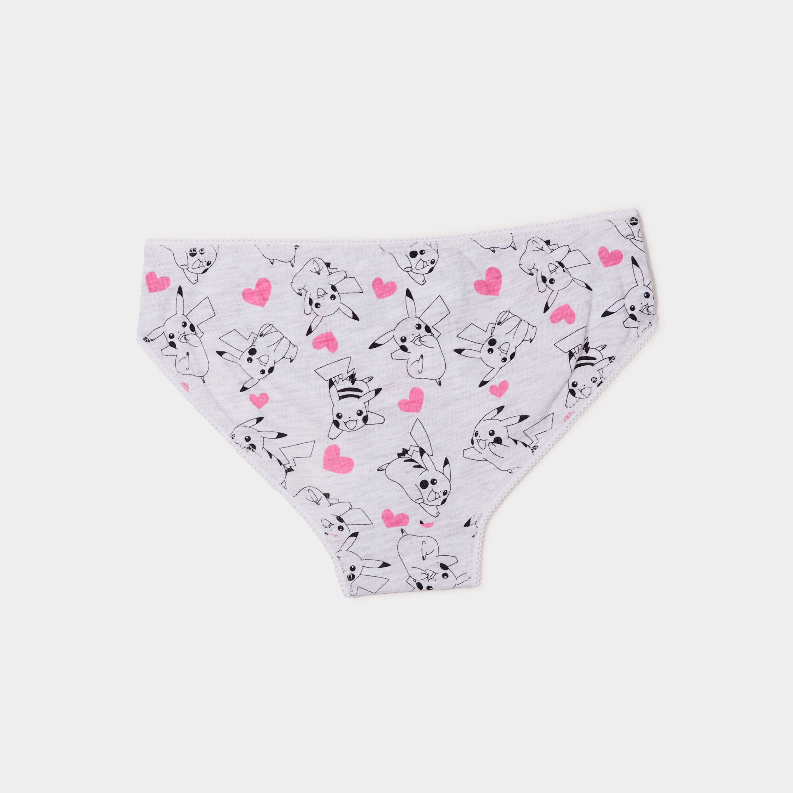 lot de 5 culottes pokemon pikachu rose fille Lot de 5 culottes Pokémon Pikachu rose fille