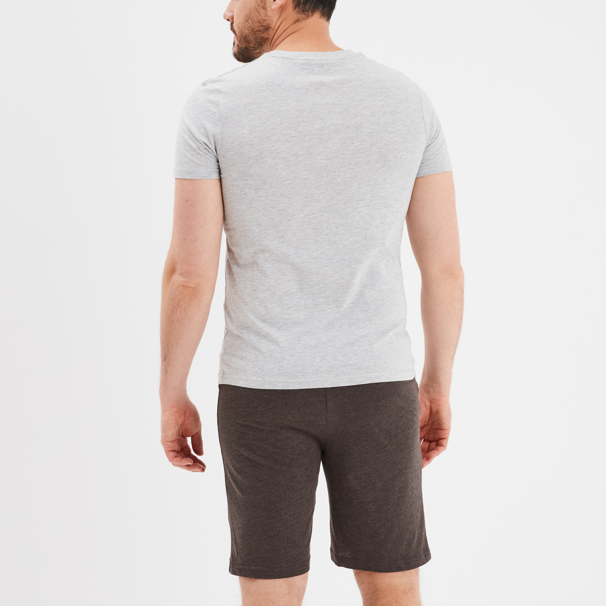 ensemble pyjama 2 pieces gris homme Ensemble pyjama 2 pièces gris homme