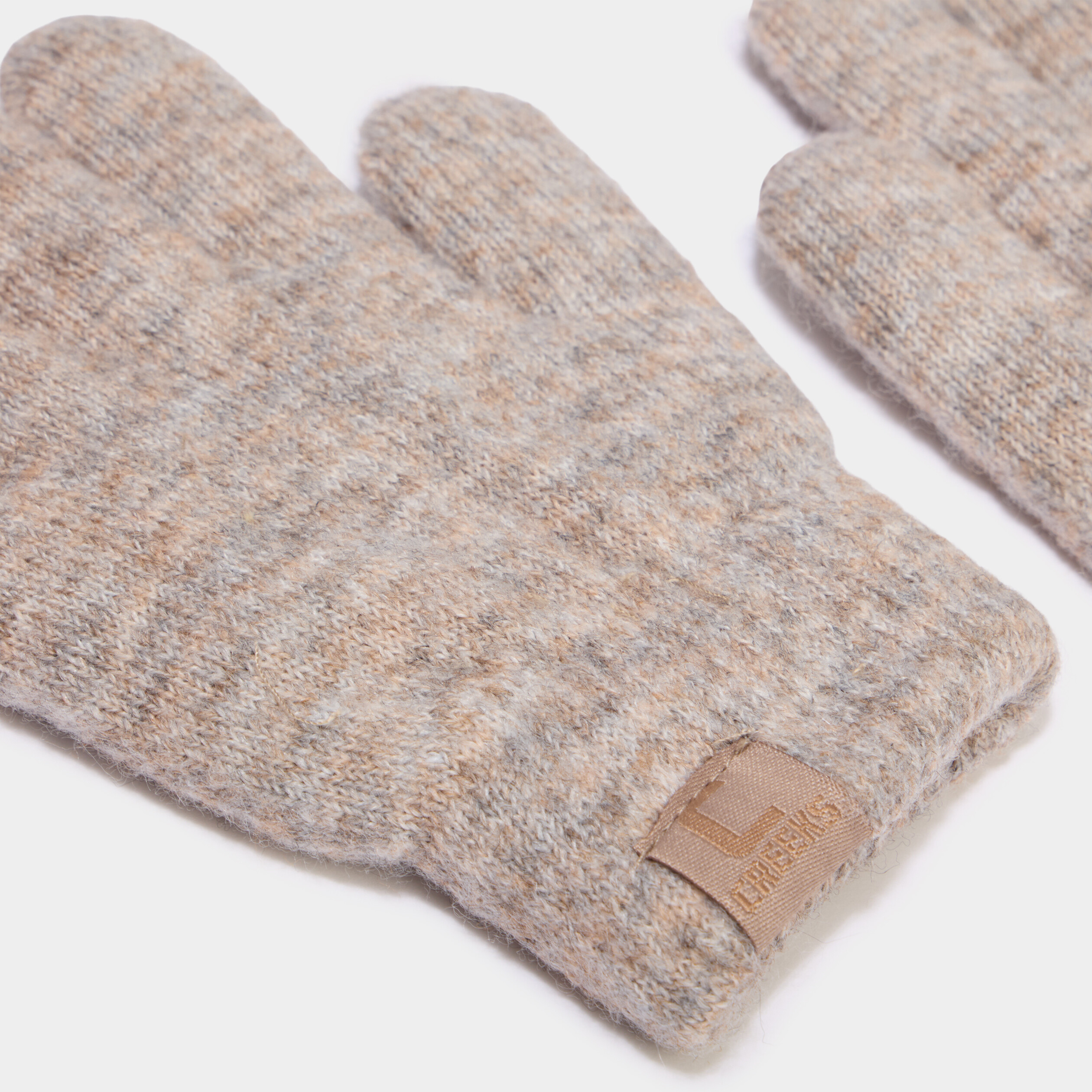 Gants beige mixte