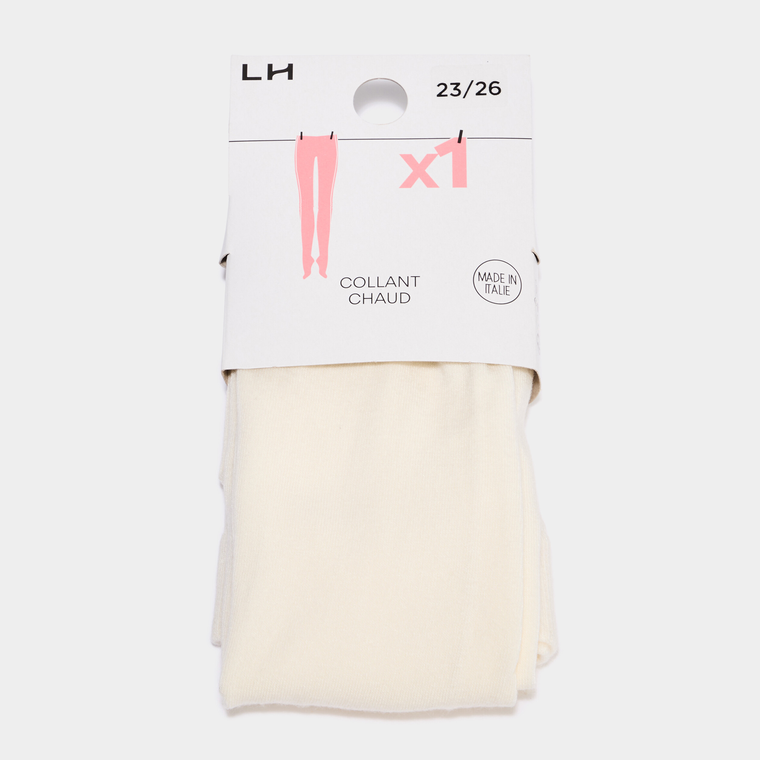 Collants ecru fille