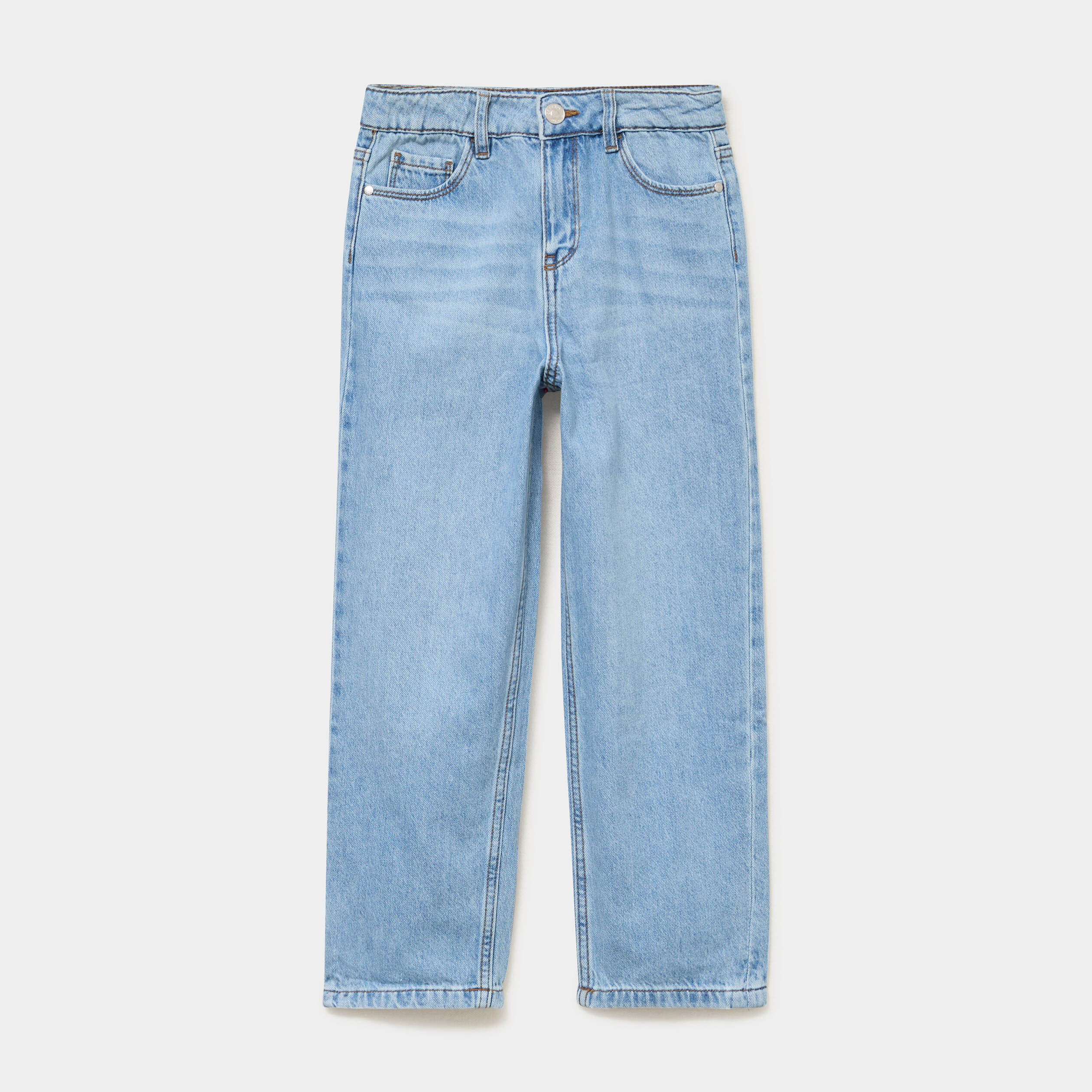Jean regular 5 poches coton denim double stone fille