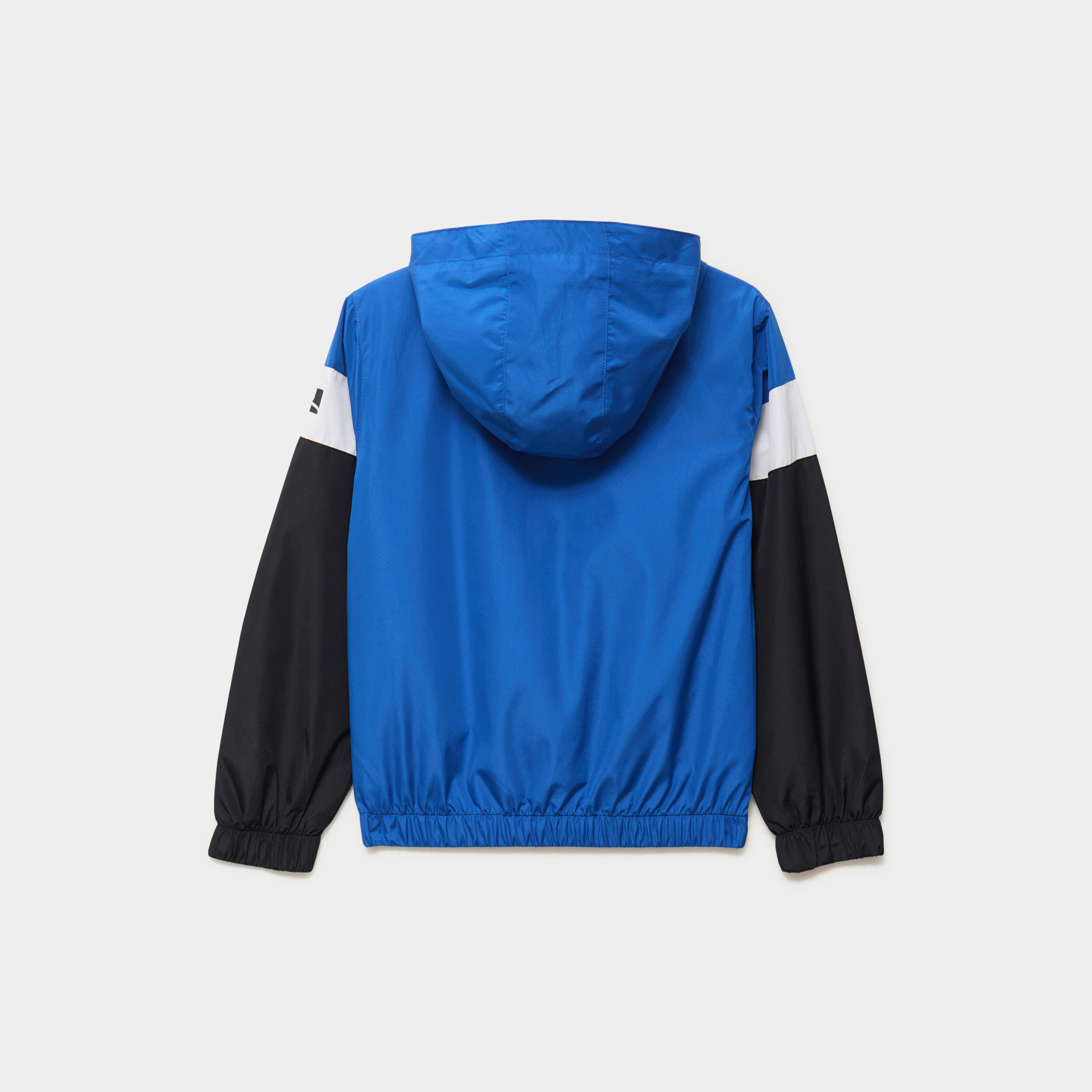 Coupe-vent d&eacute;perlant &agrave; capuche bleu roi gar&ccedil;on