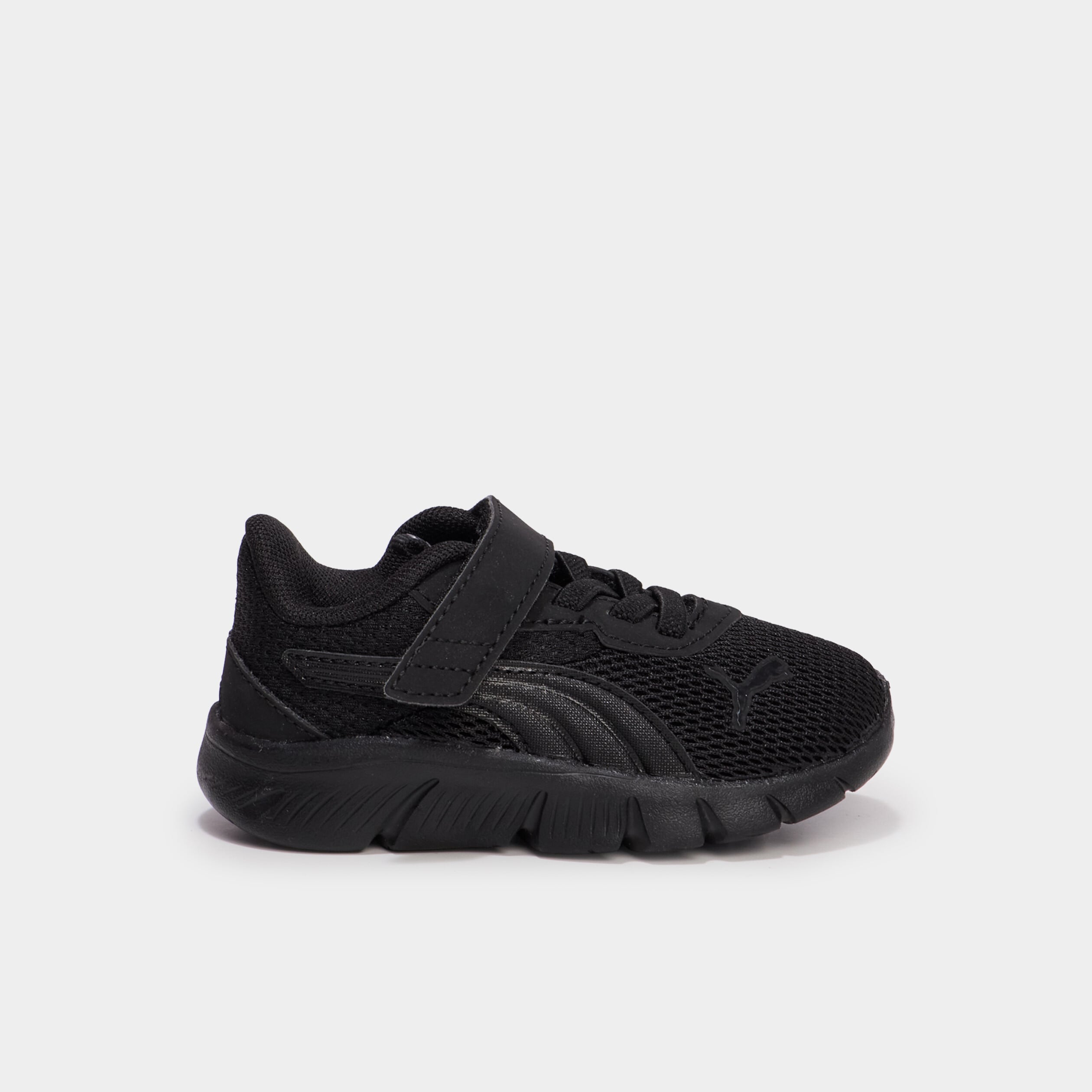Baskets running &agrave; scratchs Puma noir b&eacute;b&eacute; gar&ccedil;on