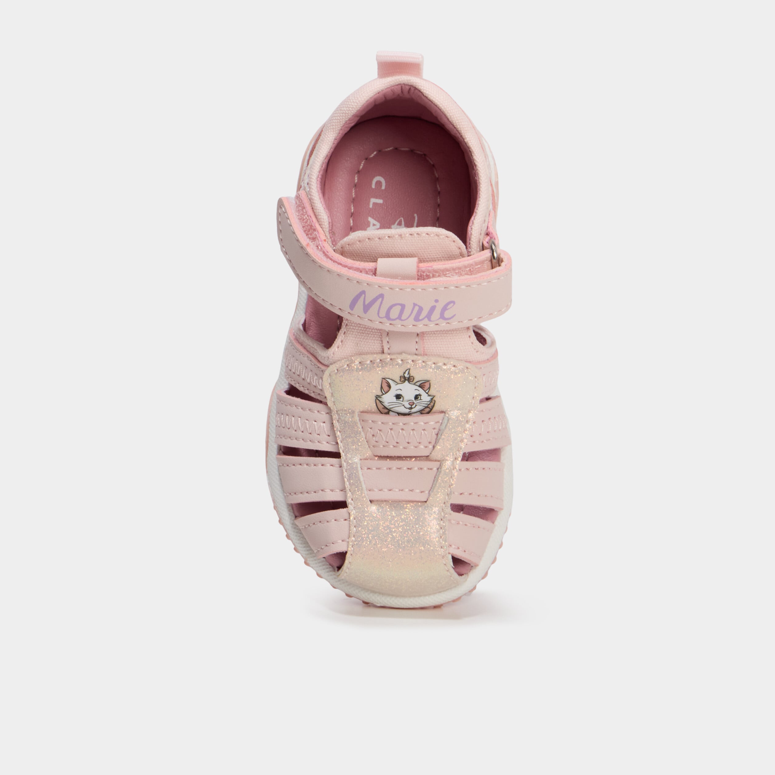 Sandales Les Aristochats rose b&eacute;b&eacute; fille