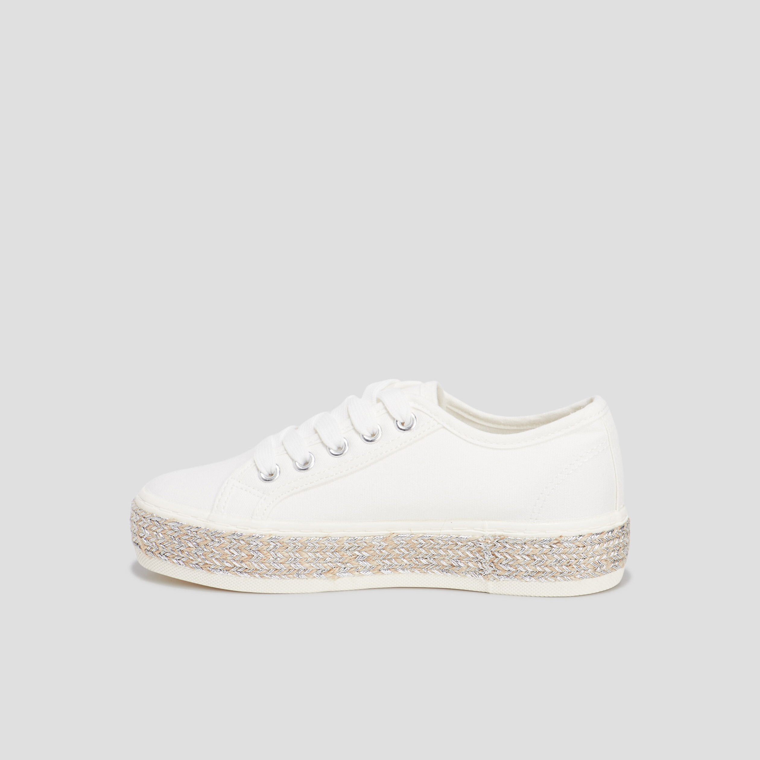 tennis a lacets en toile liberto blanc fille Tennis à lacets en toile Liberto blanc fille