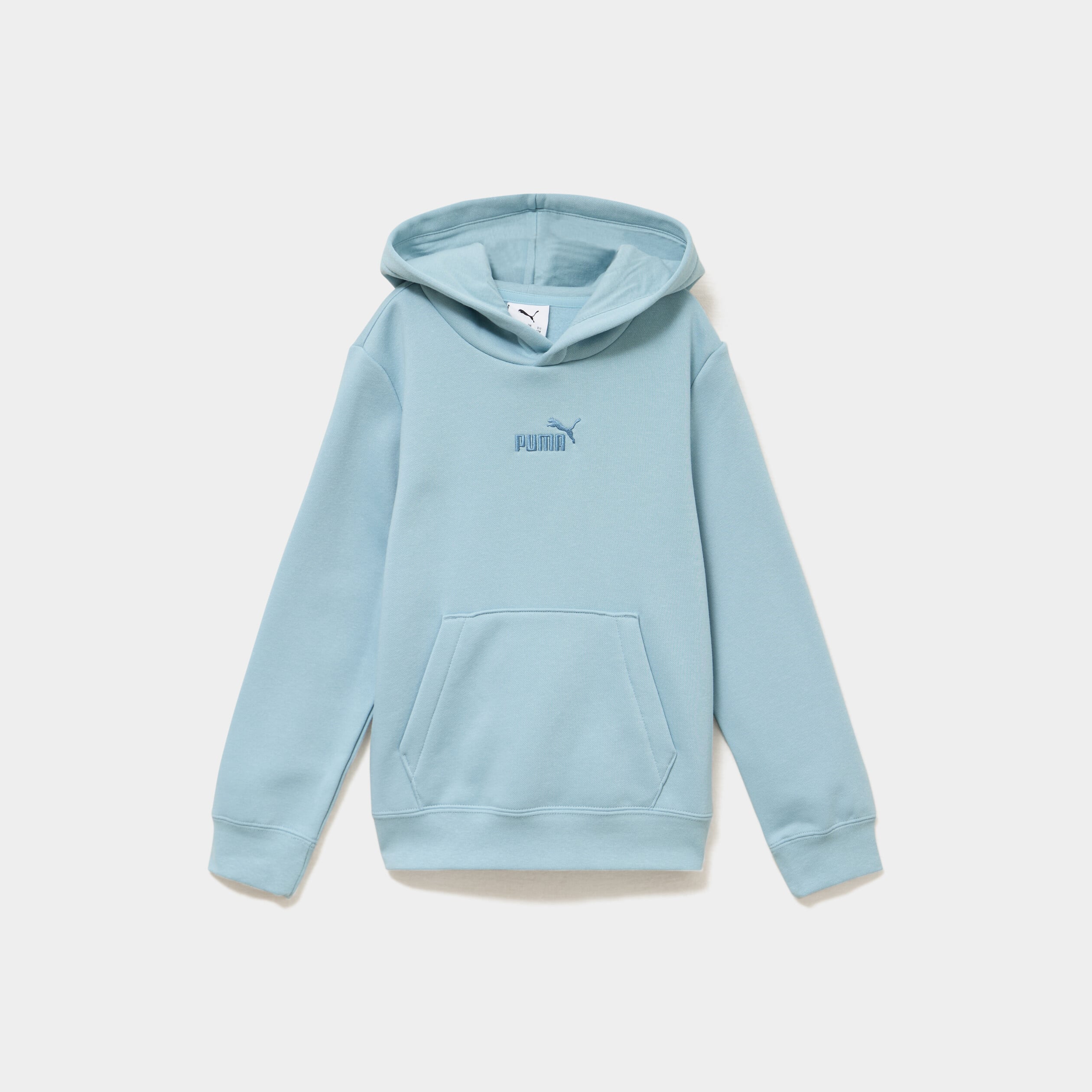 Sweat hoodie 1 poche Puma vert gar&ccedil;on