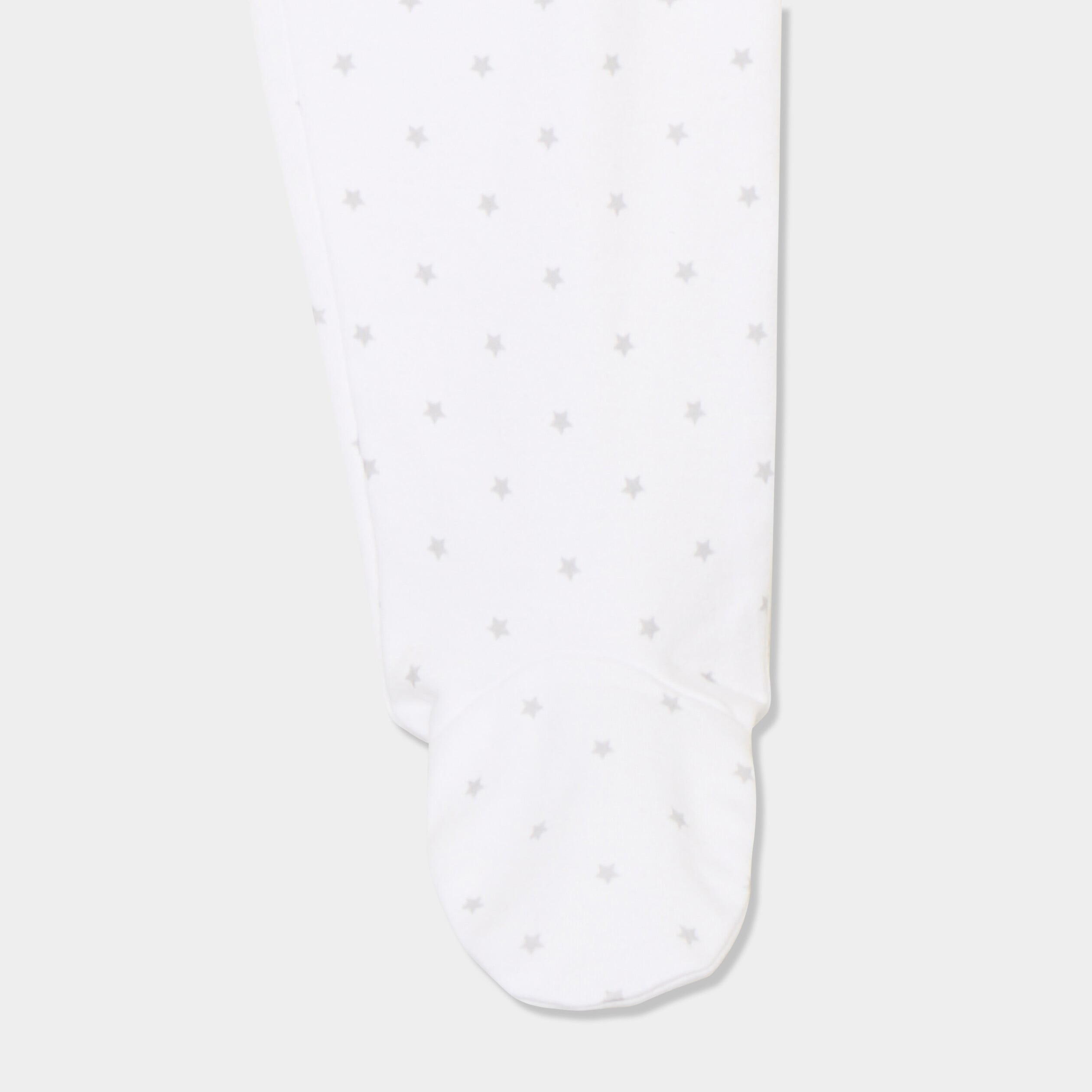 Lot 2 pantalons naissance coton blanc b&eacute;b&eacute;