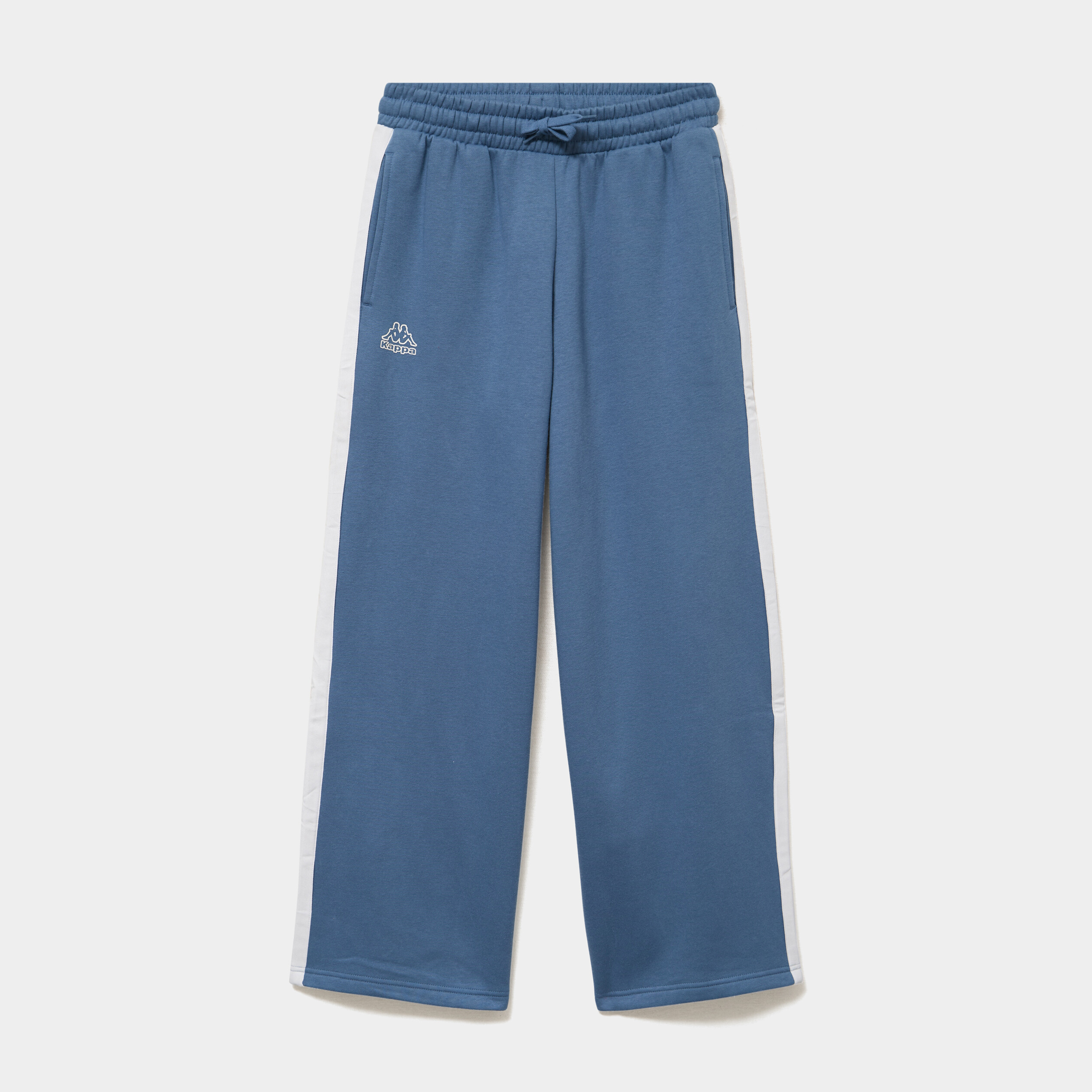 Pantalon de jogging molleton droit Kappa bleu femme