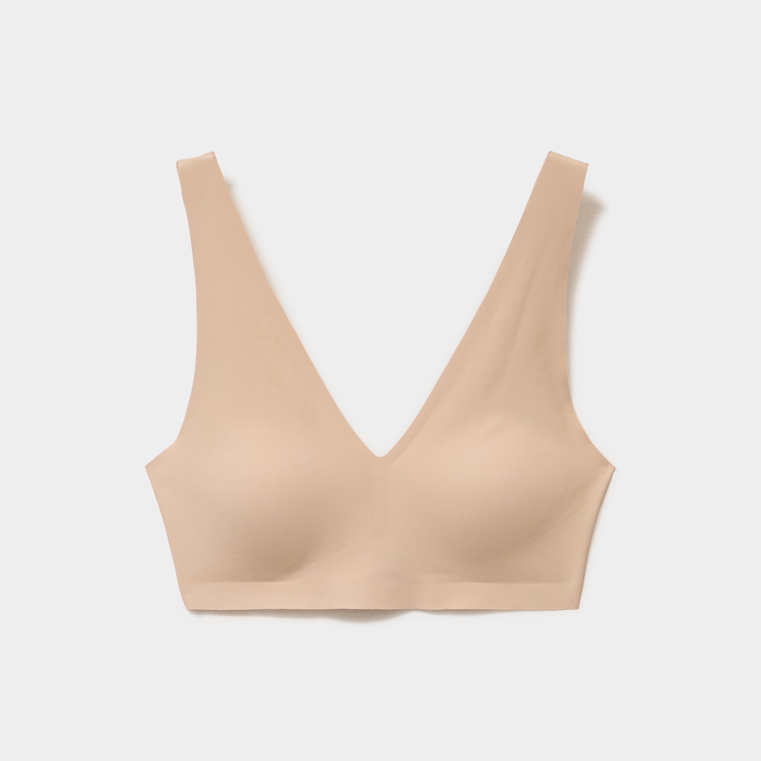 Soutien-gorge brassi&egrave;re microfibre beige femme