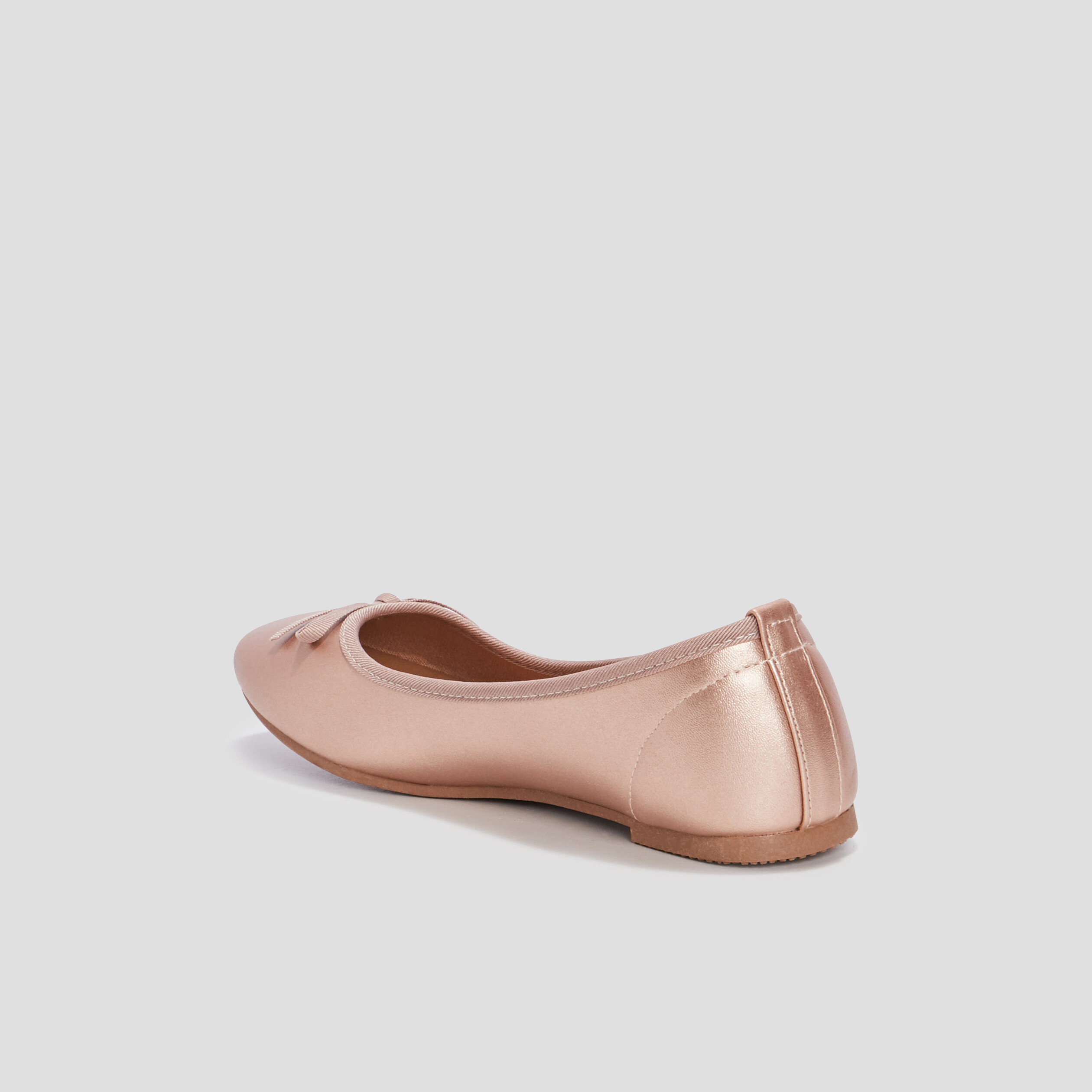 Ballerines irisees a noeud sable fille