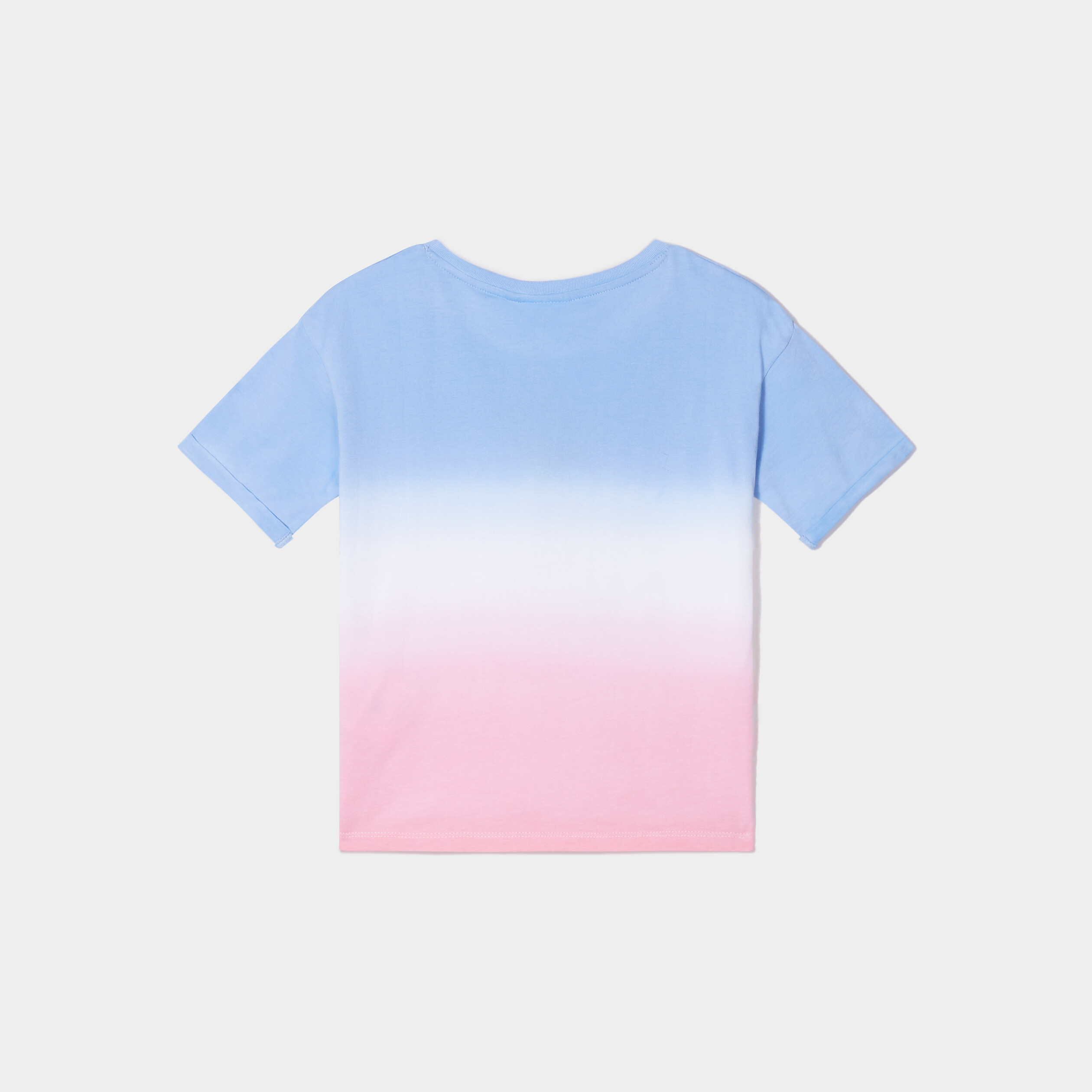 t shirt manches courtes coton stitch multicolore fille T-shirt manches courtes coton Stitch multicolore fille