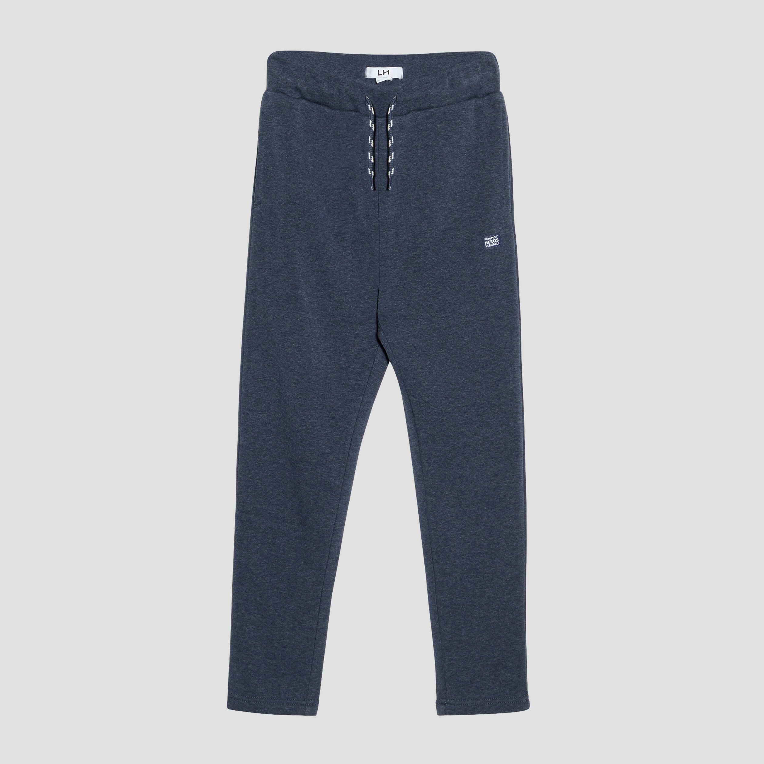 Pantalon jogging coupe ajustée bleu marine garçon