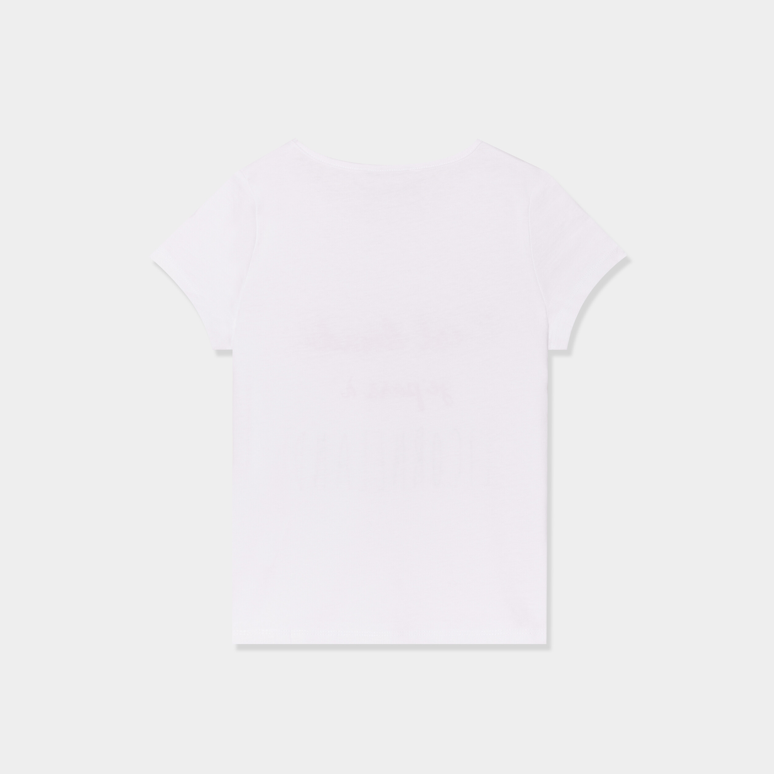 ensemble pyjama short et t shirt coton blanc fille Ensemble pyjama short et t-shirt coton blanc fille