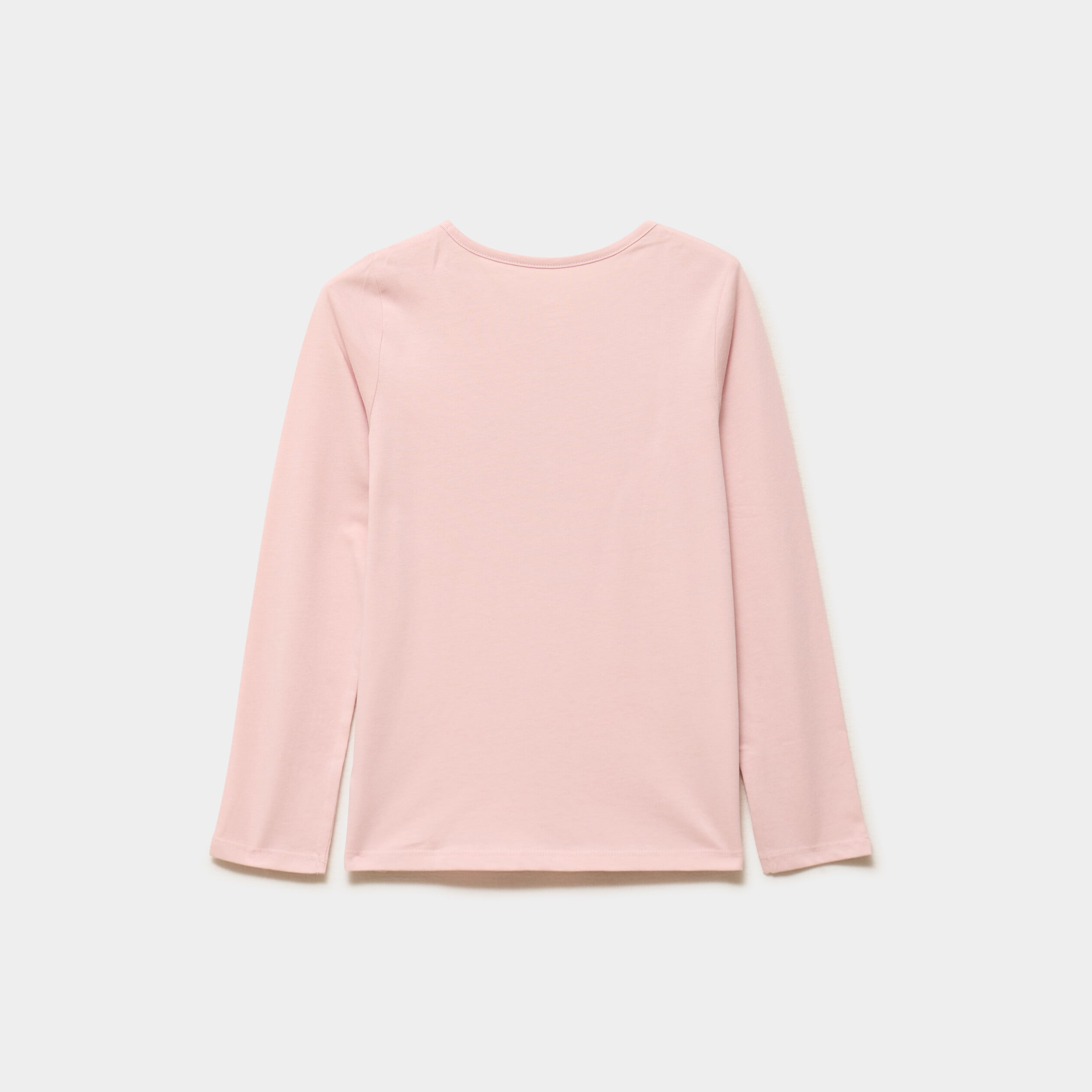 Ensemble pyjama t-shirt pantalon coton rose clair fille