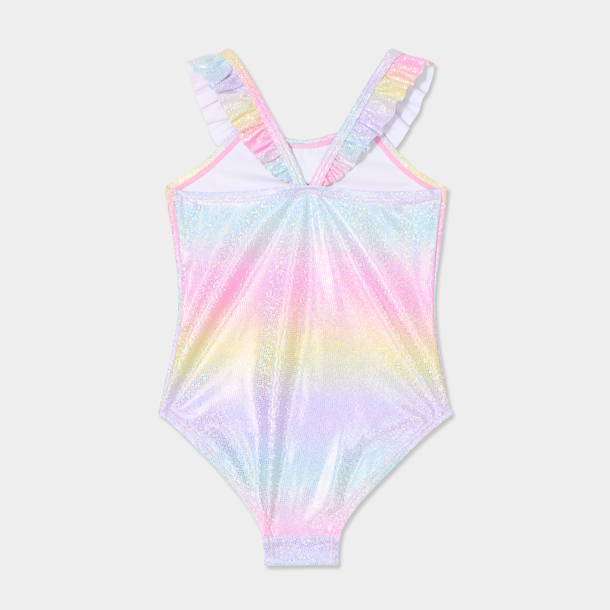 maillot de bain une piece a paillettes mauve bebef Maillot de bain une pièce à paillettes mauve bébé fille