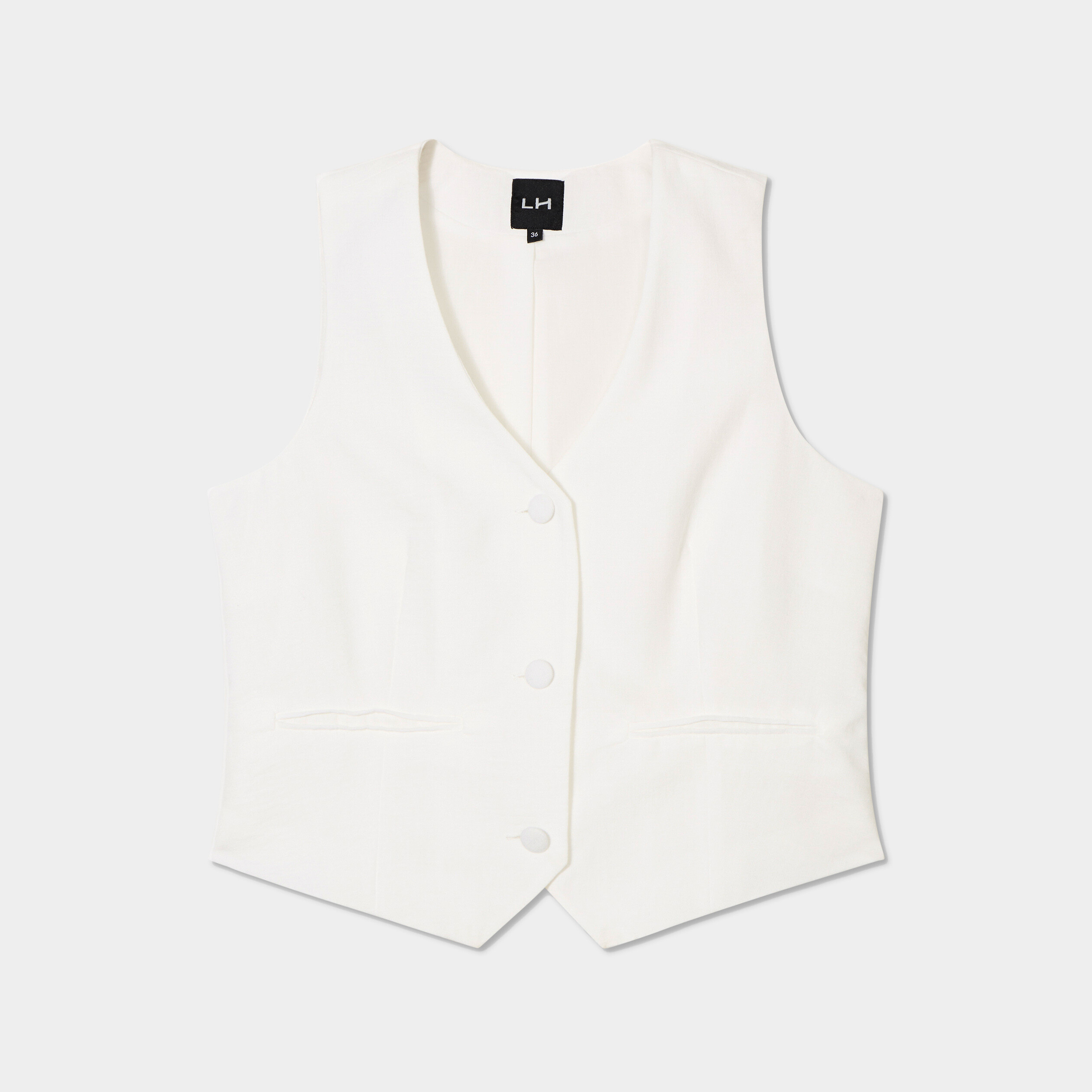 veston sans manches blanc femme Veston sans manches blanc femme