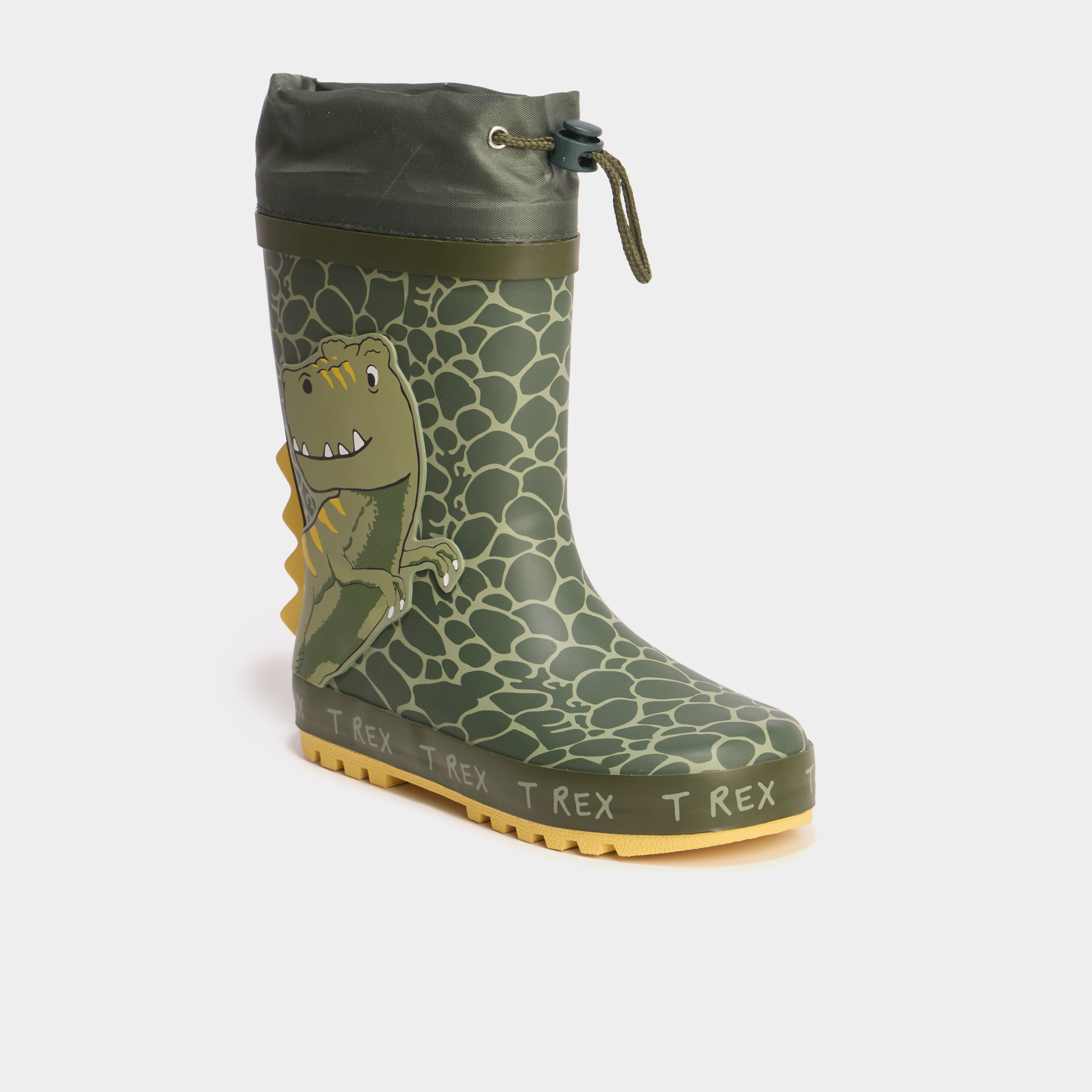 Bottes de pluie vert gar&ccedil;on