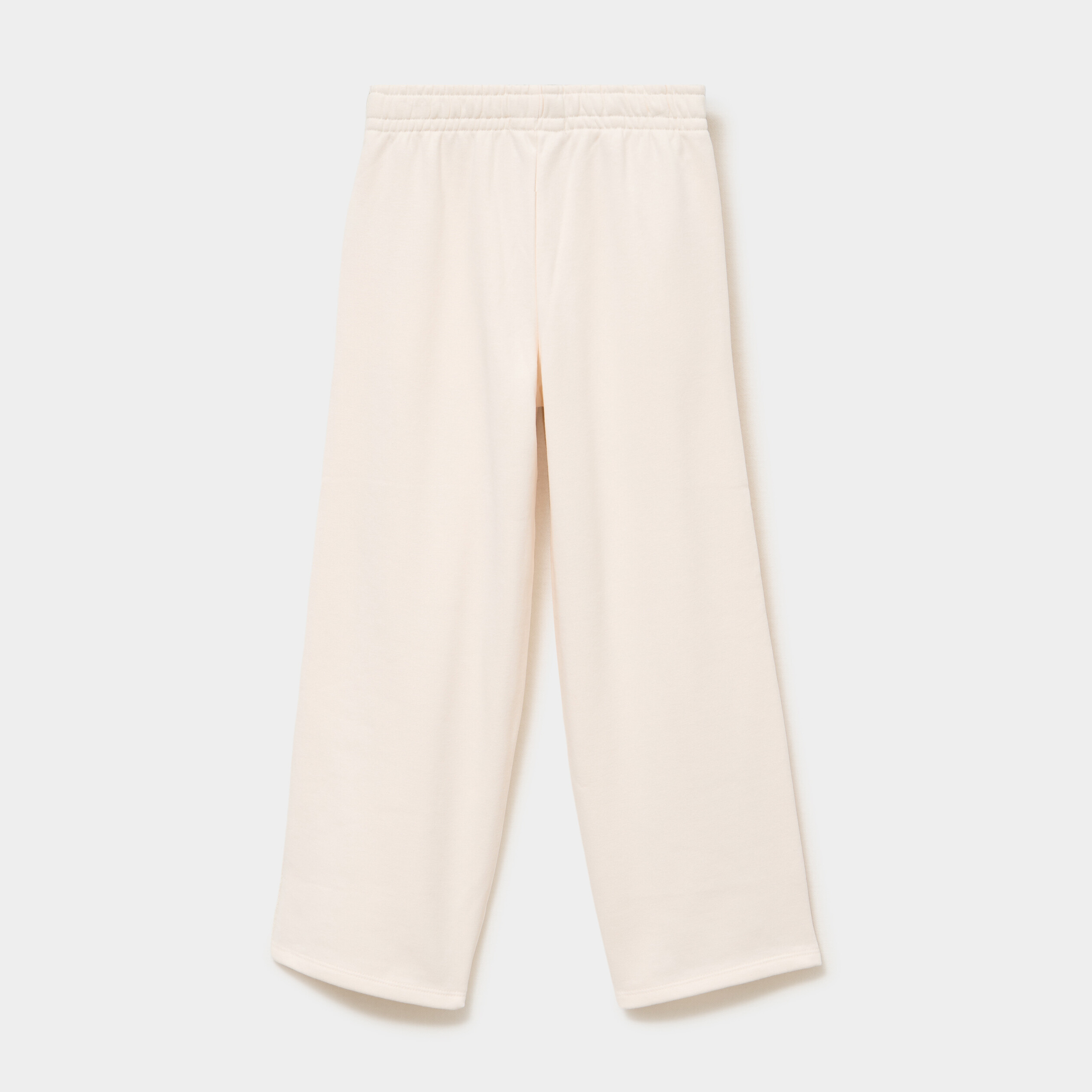 Pantalon de jogging wide leg creme fille