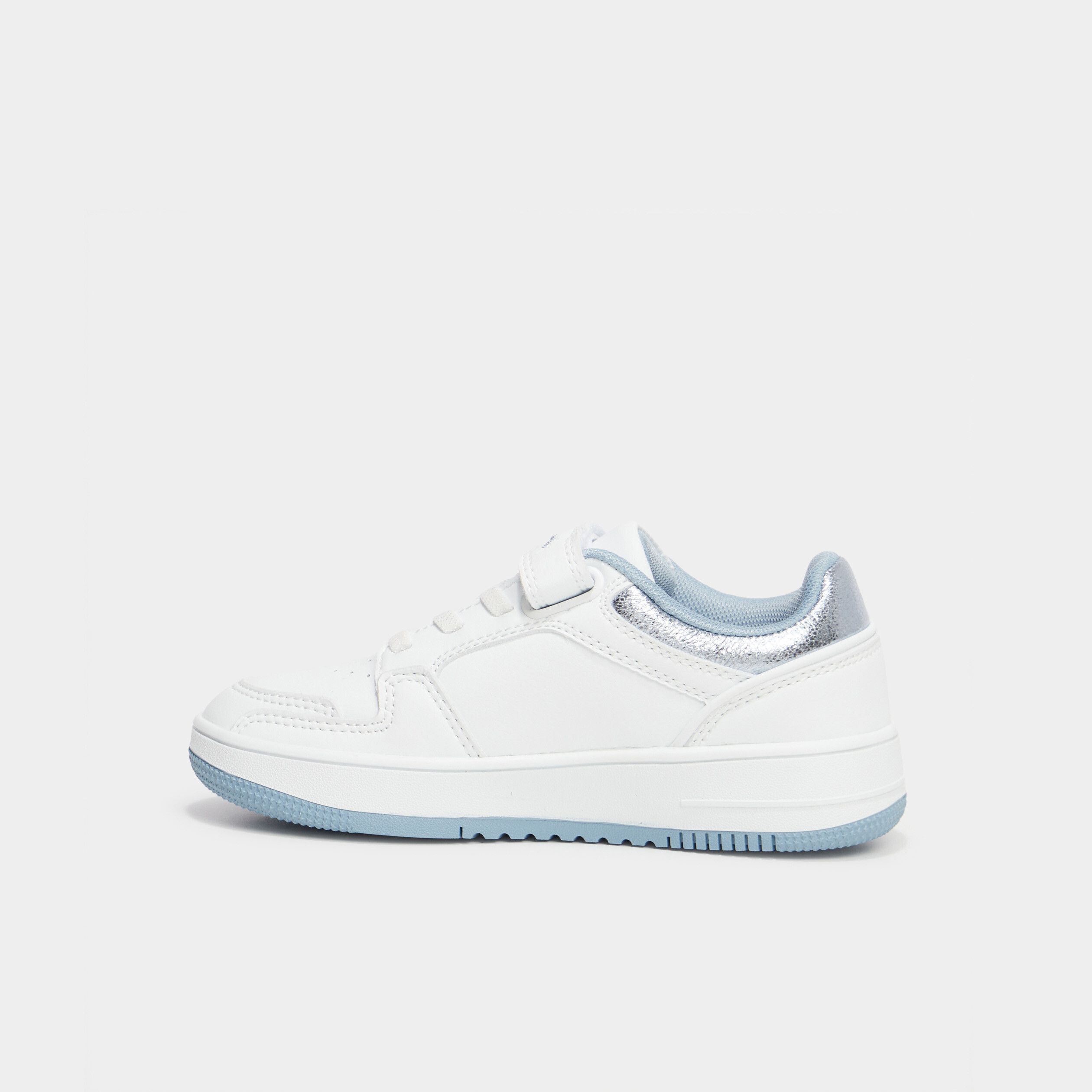 Tennis basses scratchs Champion Foil bleu fille
