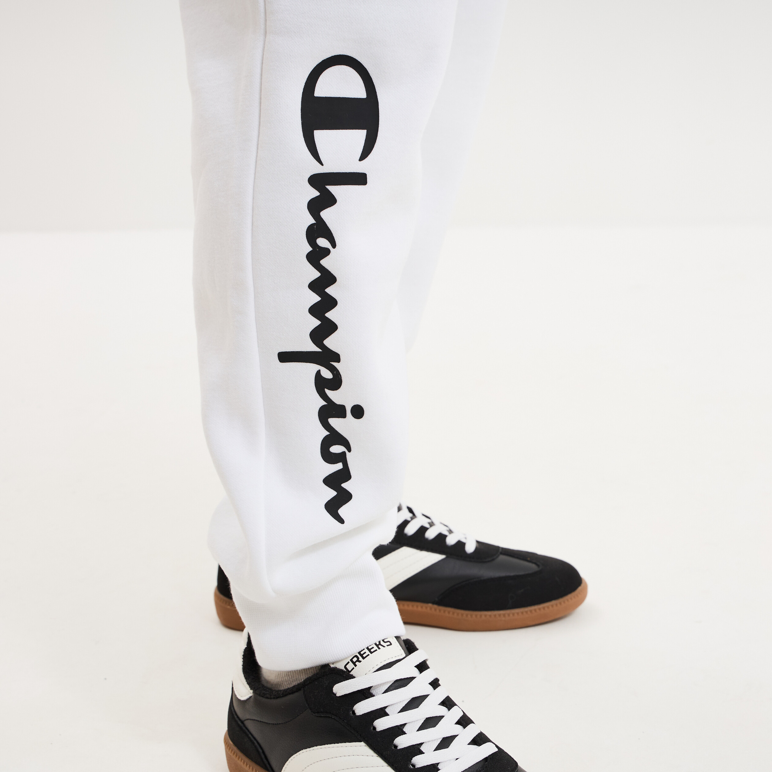 Pantalon de jogging &eacute;lastiqu&eacute; Champion blanc homme
