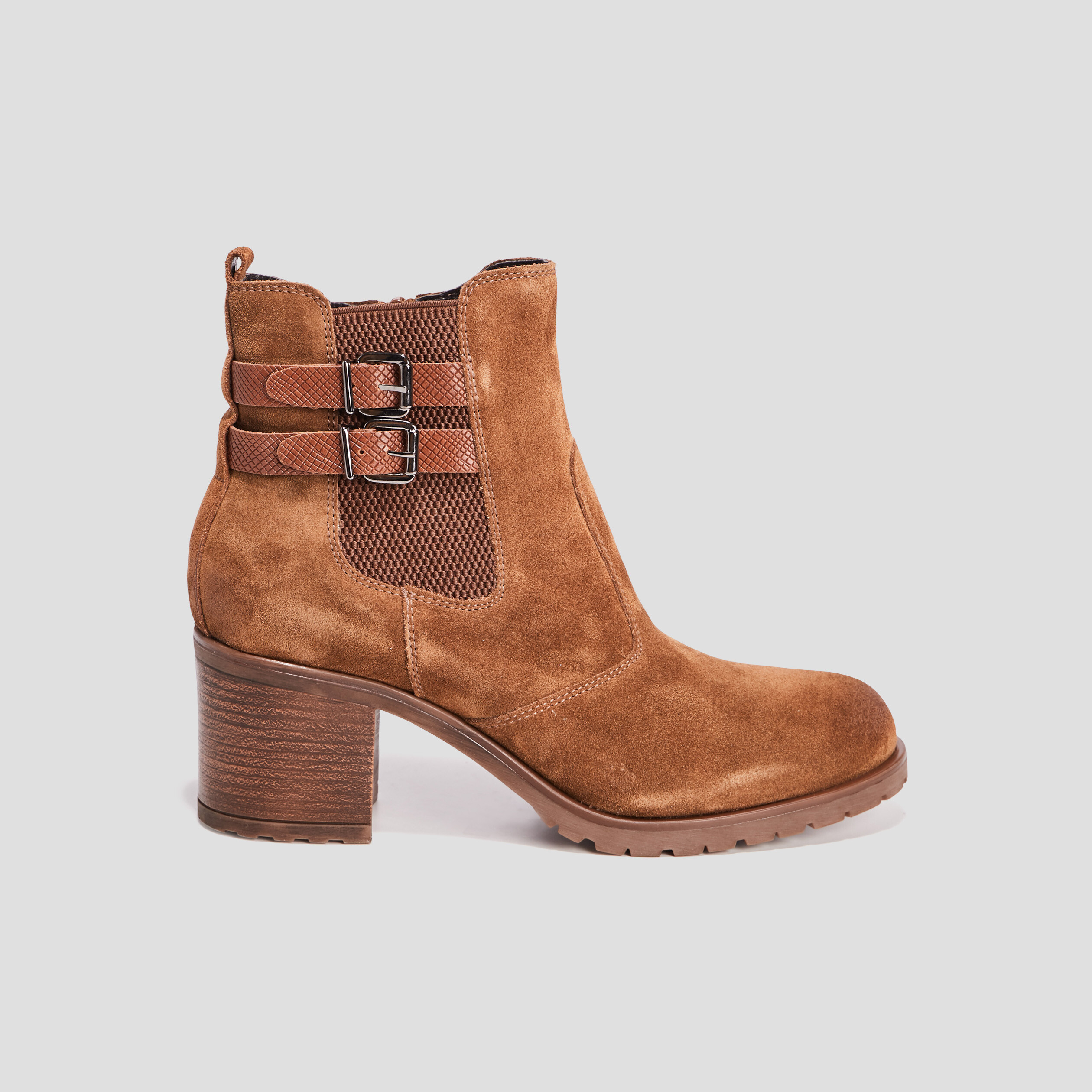 bottines en cuir marron femme Bottines en cuir marron femme