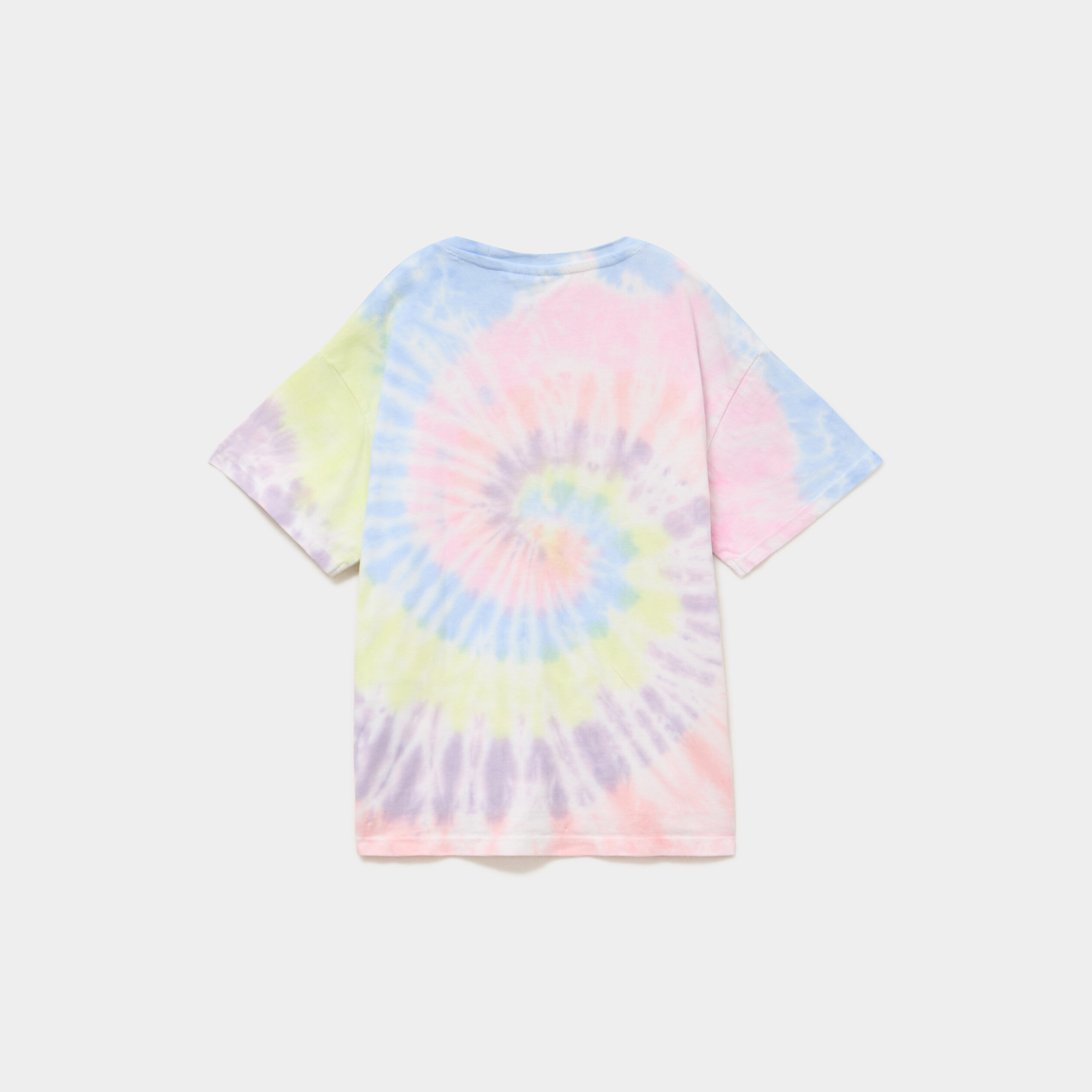 T-shirt manches courtes coton Stitch multicolore fille