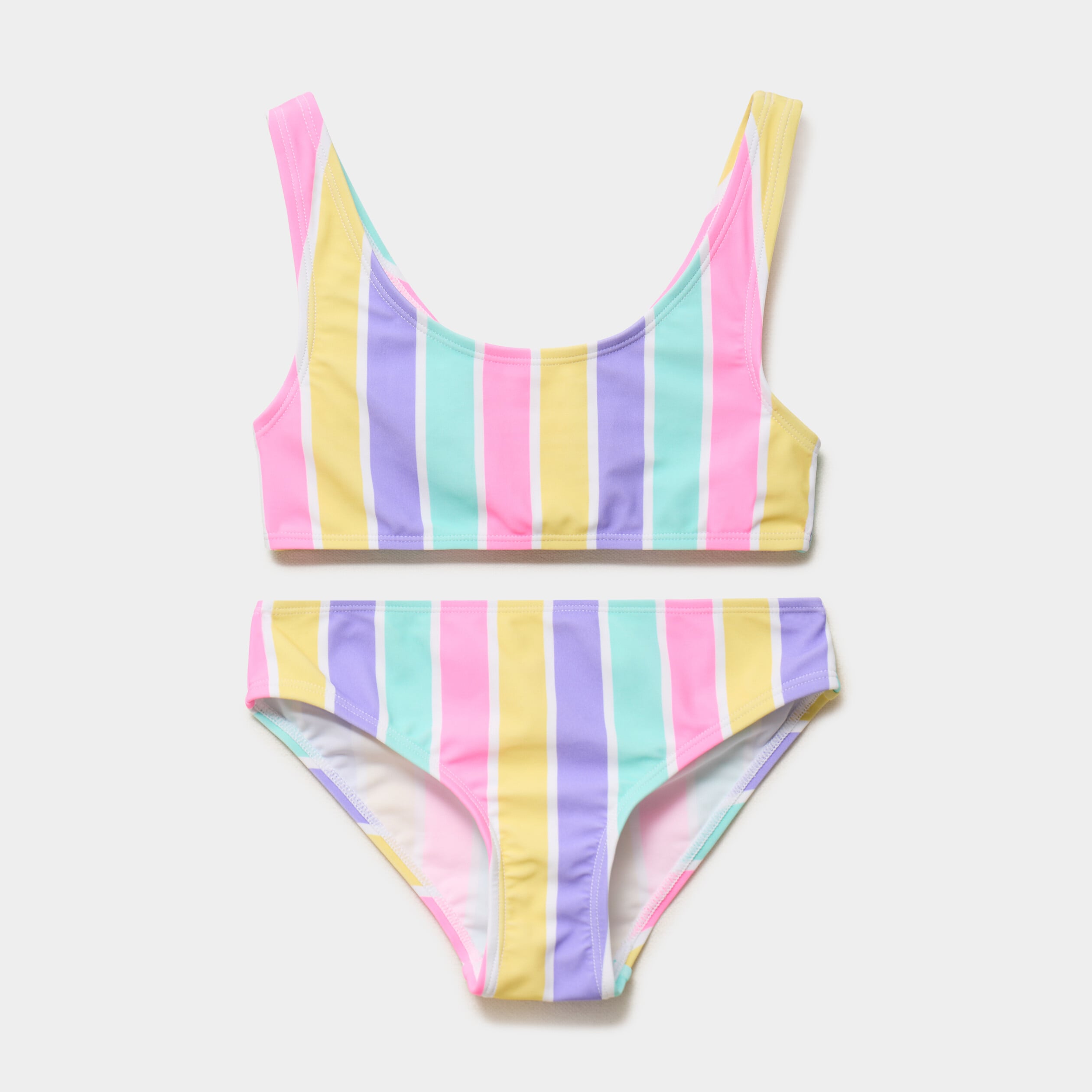 Maillot de bain 2 pi&egrave;ces multicolore fille