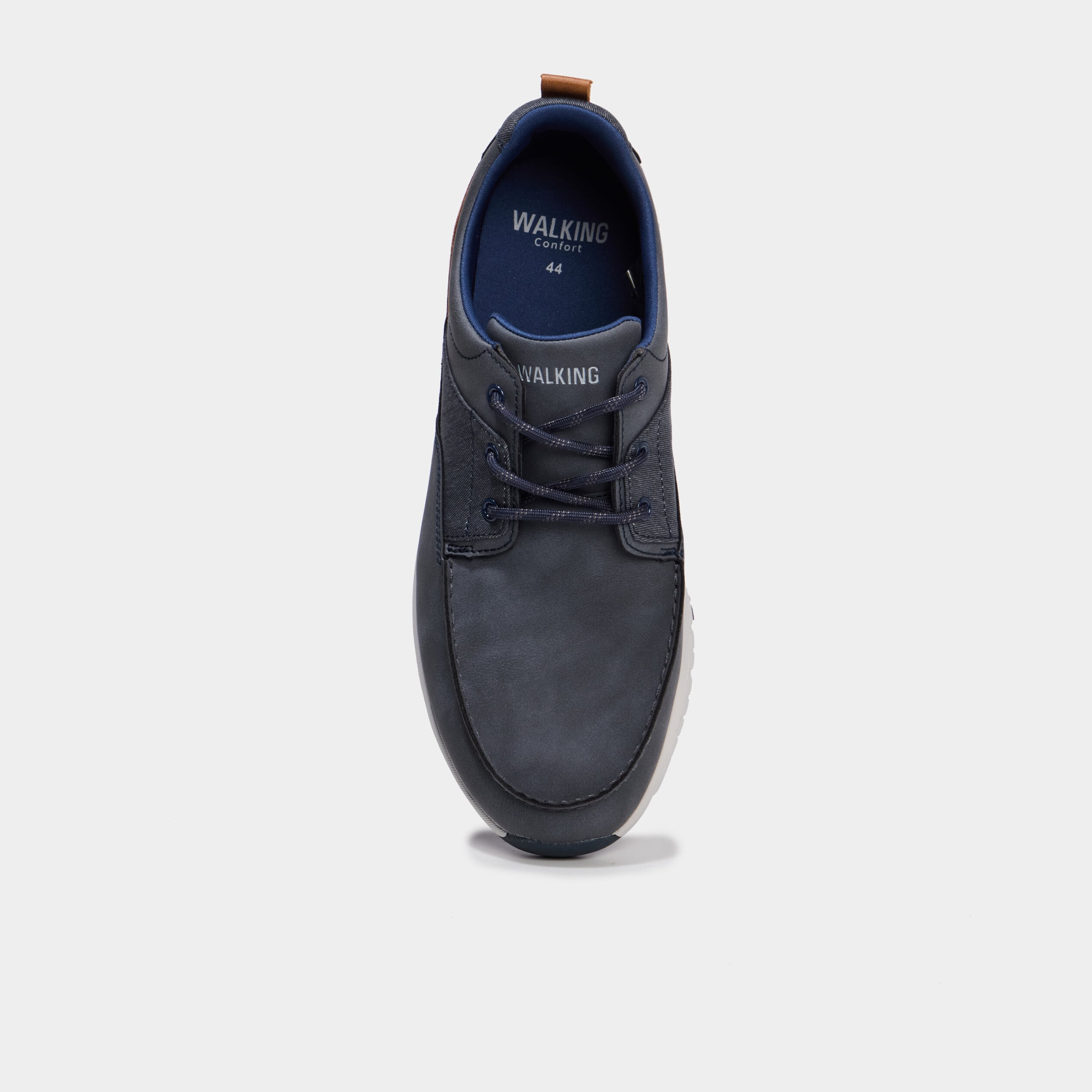 Chaussures &agrave; lacets bateau bleu homme