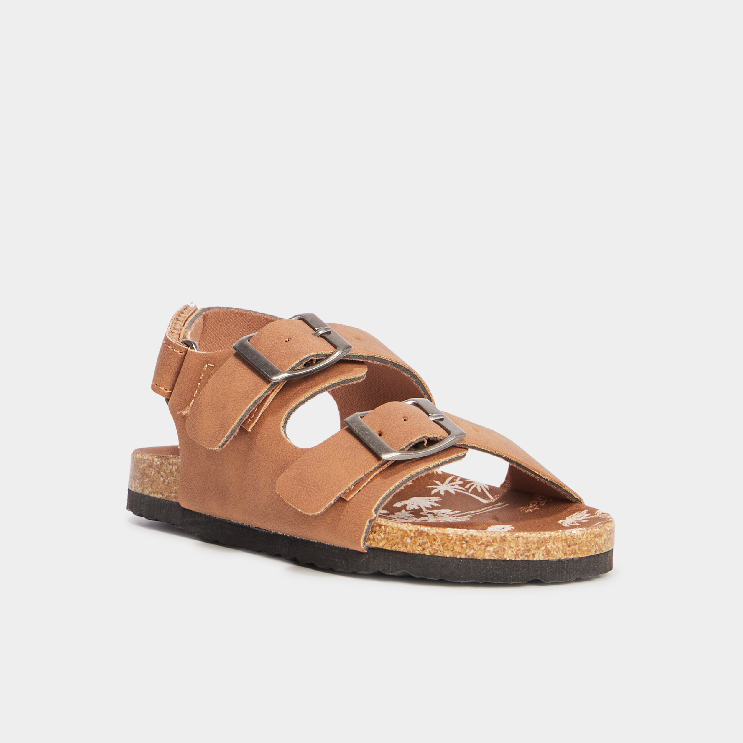 Sandales marron clair gar&ccedil;on