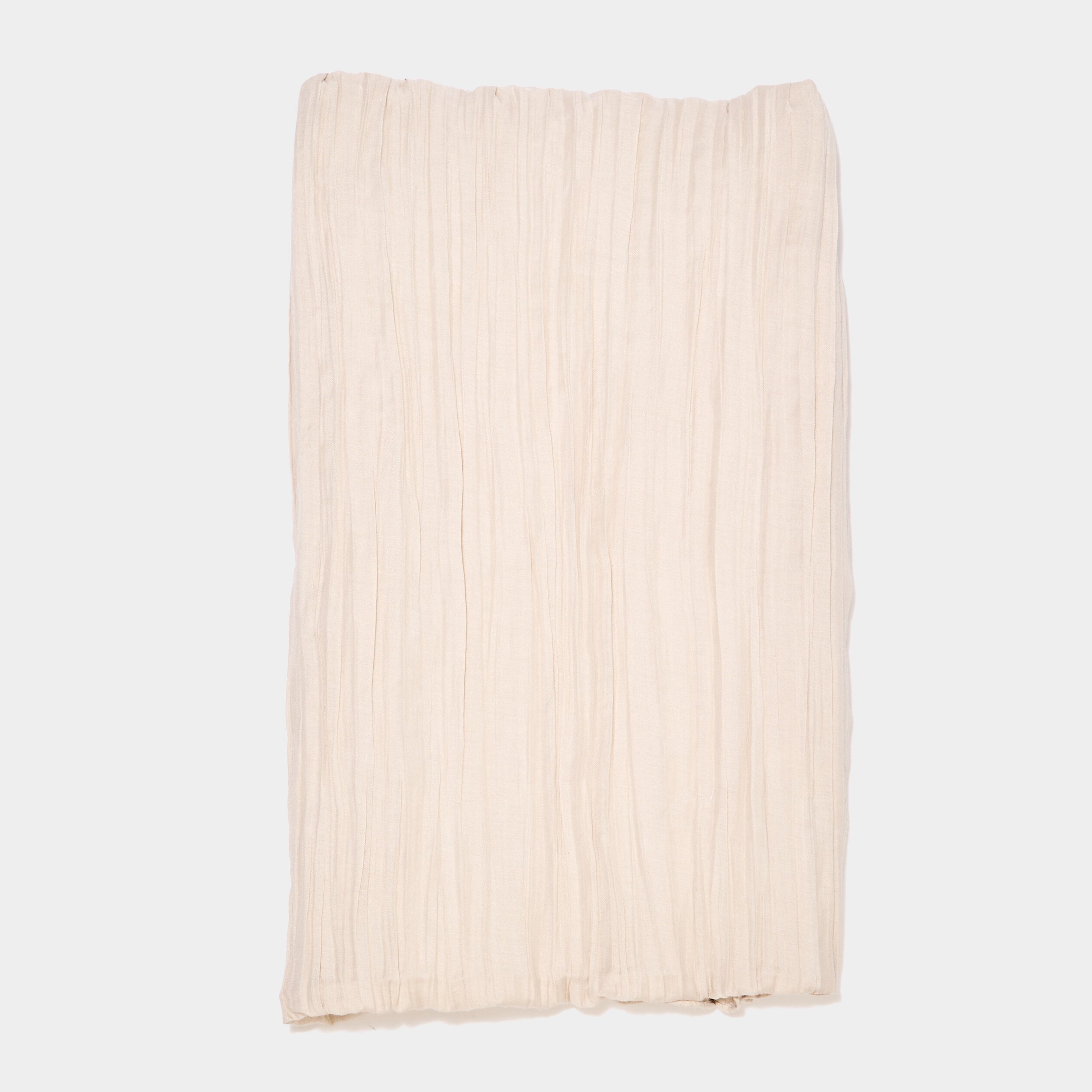 foulard aspect froisse sable femme Foulard aspect froissé sable femme