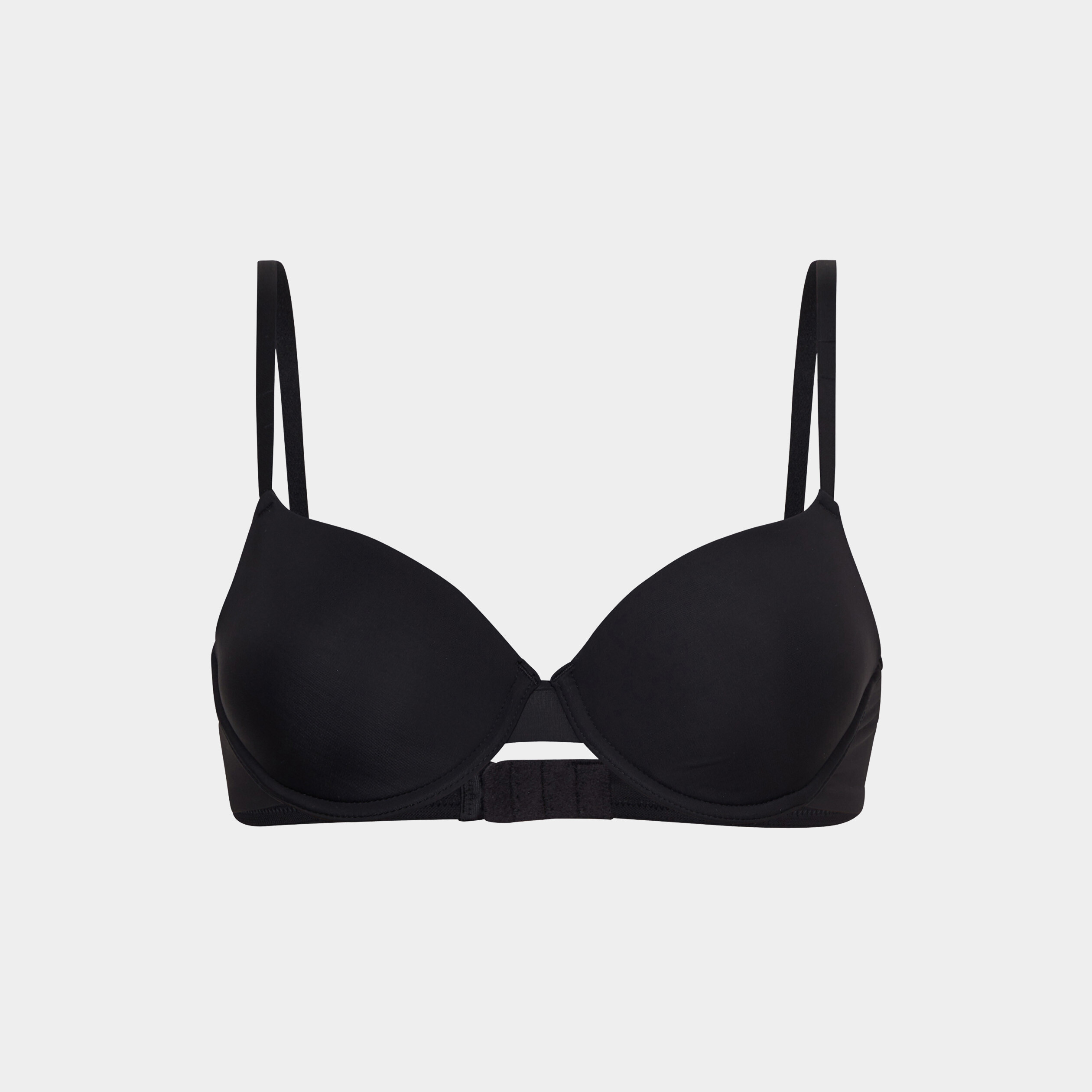 Soutien gorge corbeille microfibre noir femme La Halle
