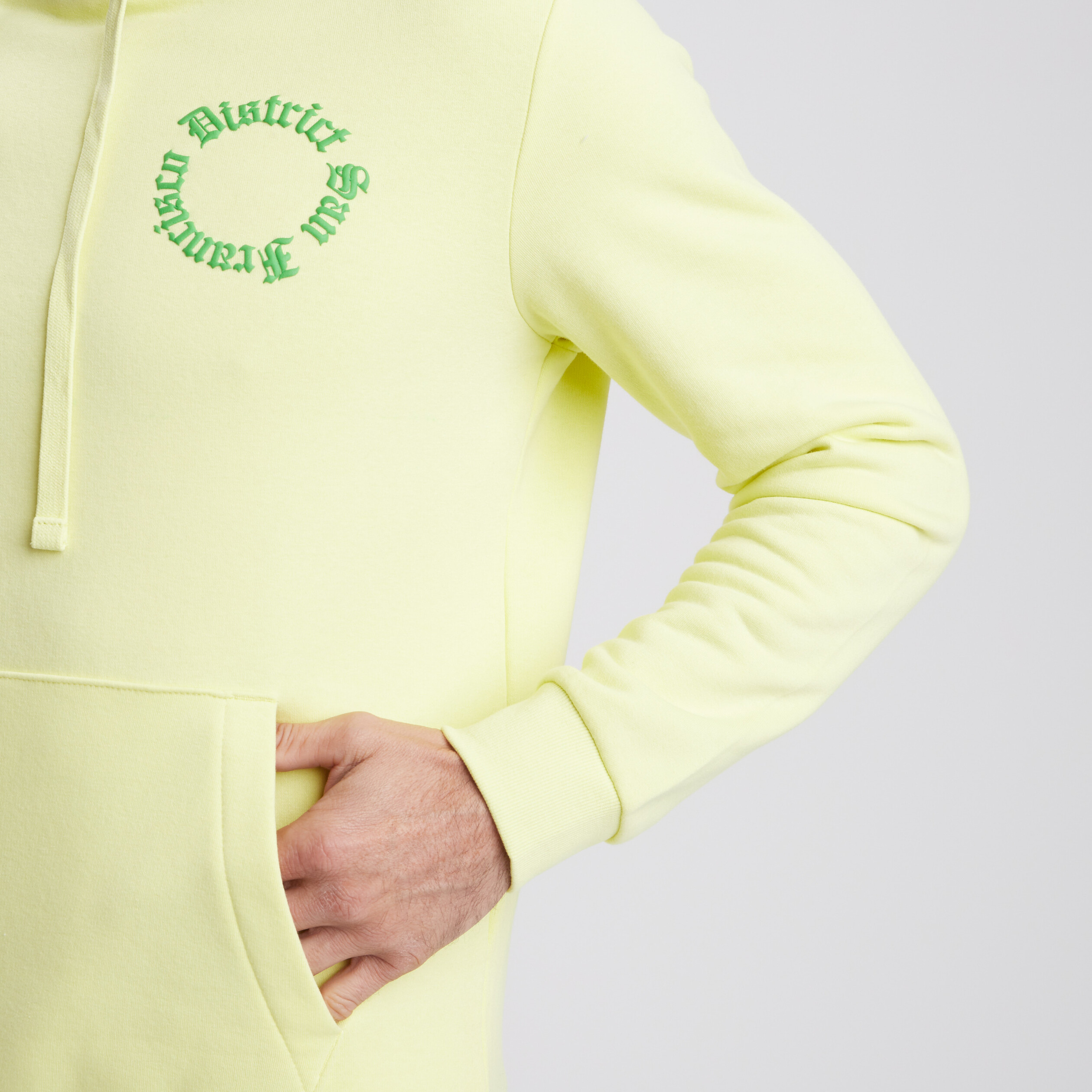 Sweat à capuche jaune clair best sale