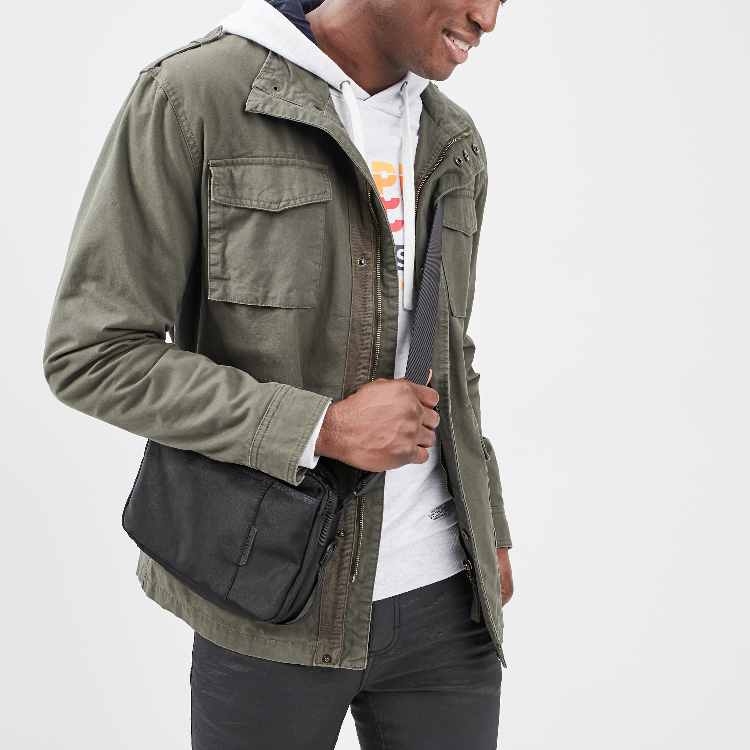 sac a bandouliere liberto noir homme Sac à bandoulière Liberto noir homme