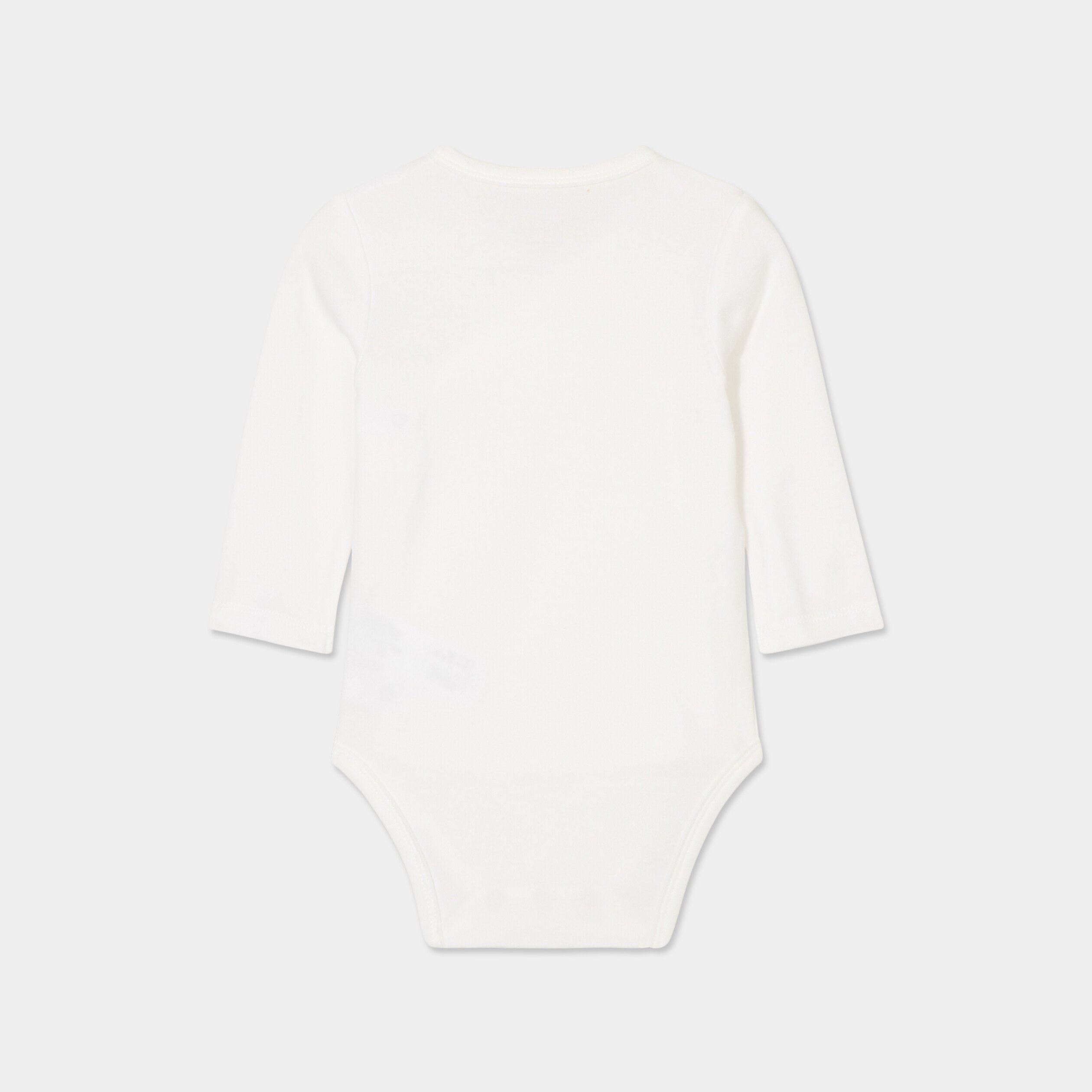 lot 2 bodies croises coton ivoire bebe Lot 2 bodies croisés coton ivoire bébé