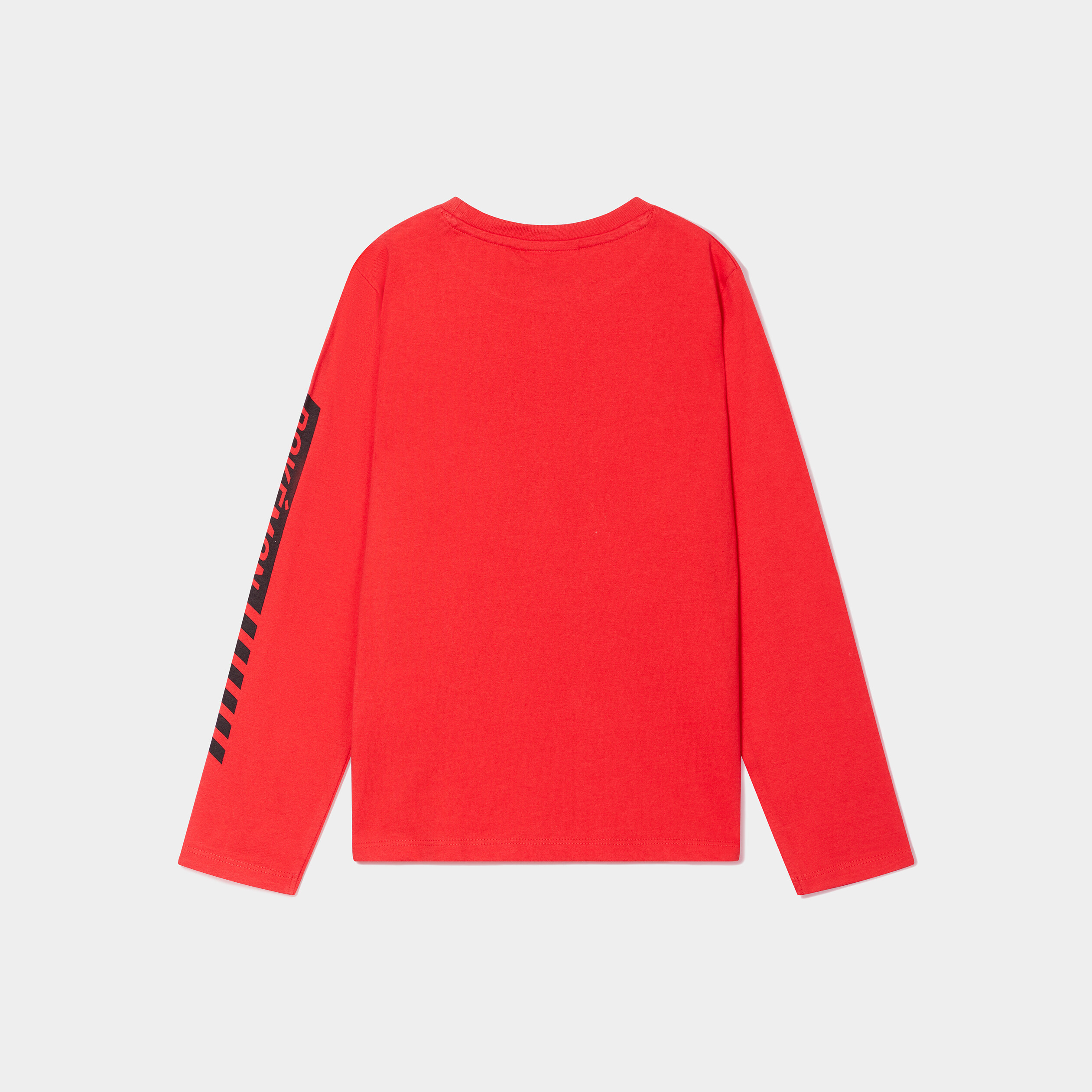t shirt manches longues coton pokemon rouge garcon T-shirt manches longues coton Pokémon rouge garçon