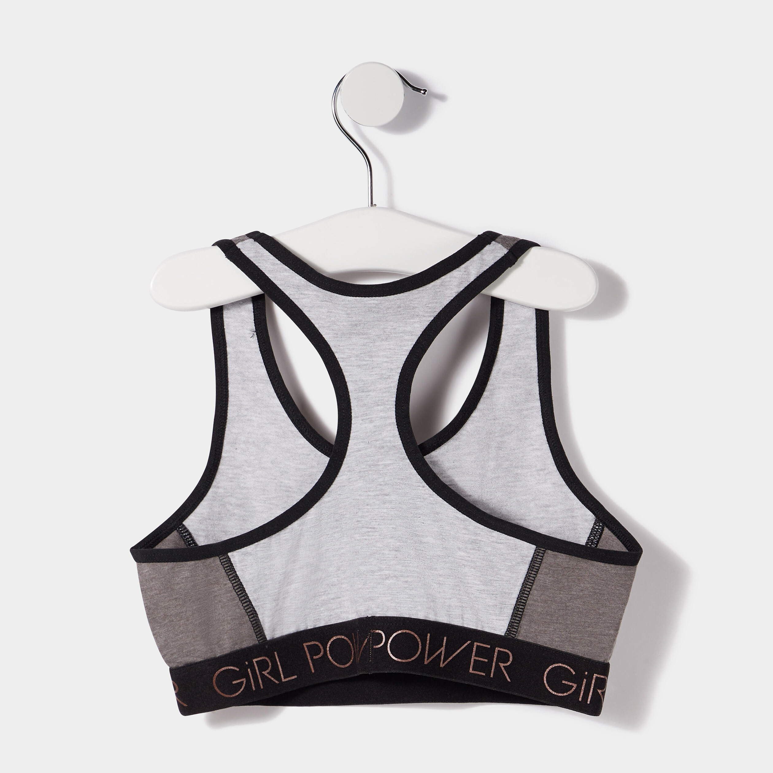 brassiere gris fonce fille Brassière gris foncé fille