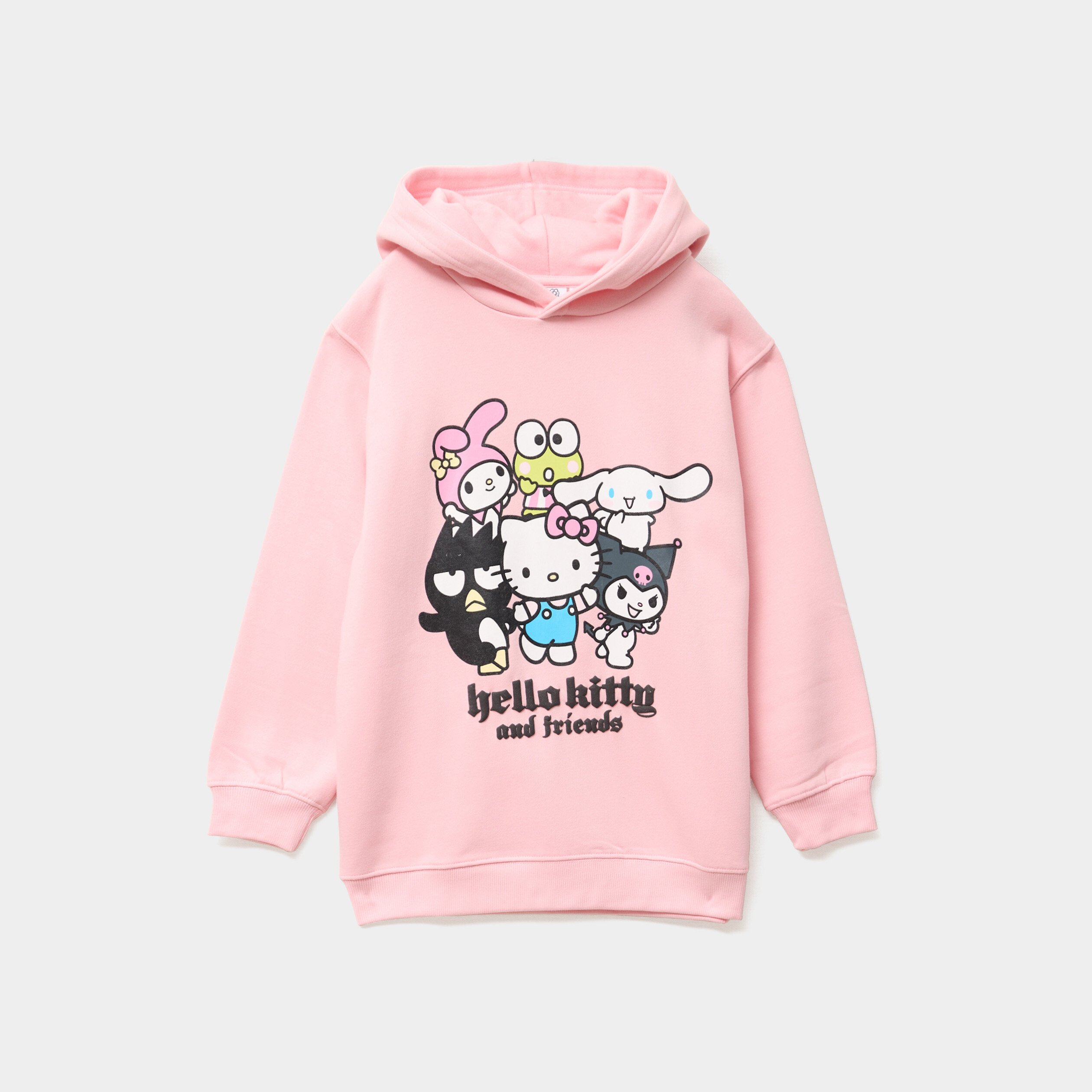 sweat hoodie a capuche hello kitty rose fille Sweat hoodie à capuche Hello Kitty rose fille