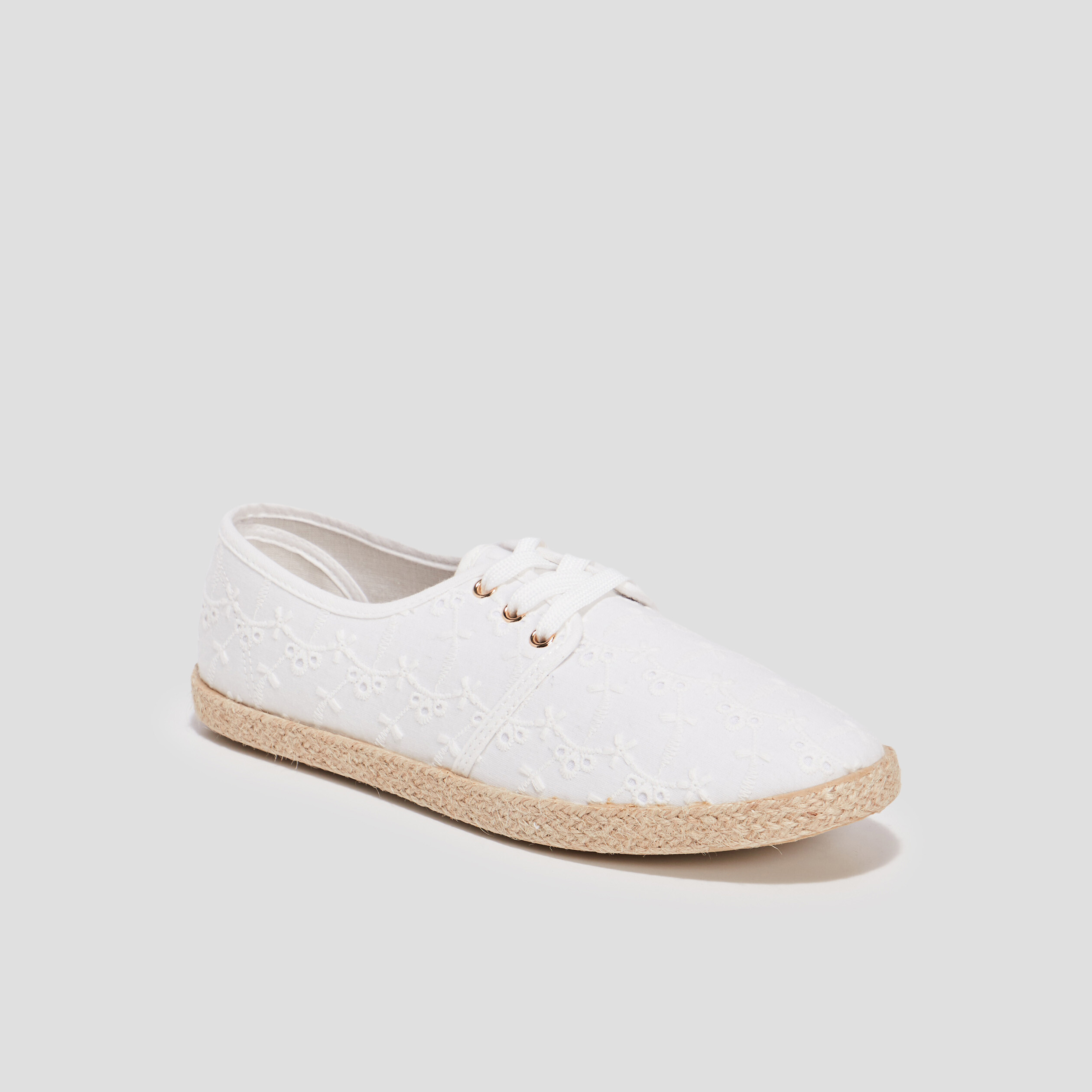 Derbies en toile femme 2025