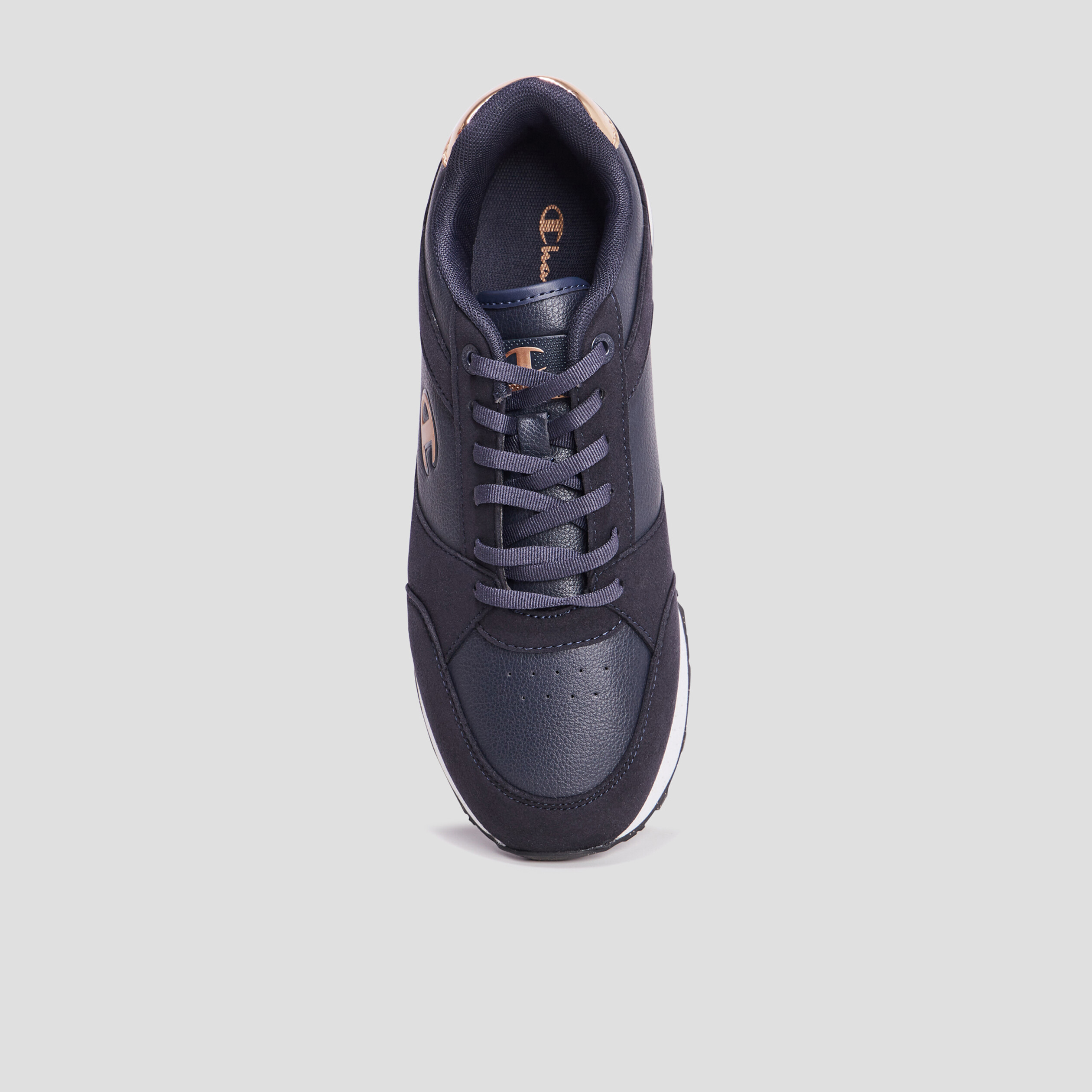 Tennis basses lacets Champion bleu marine femme