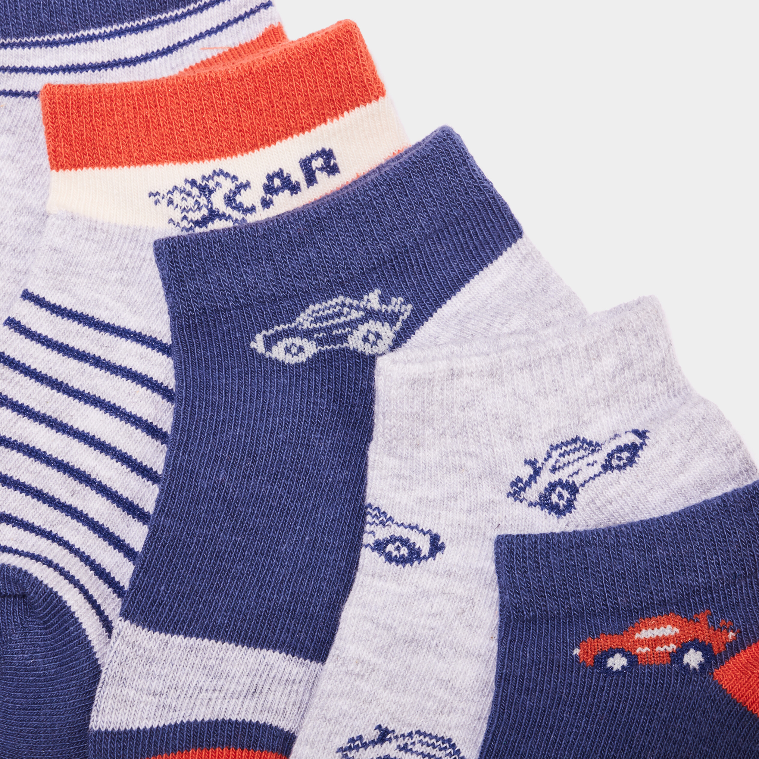 lot 5 paires socquettes multicolore garcon Lot 5 paires socquettes multicolore garçon