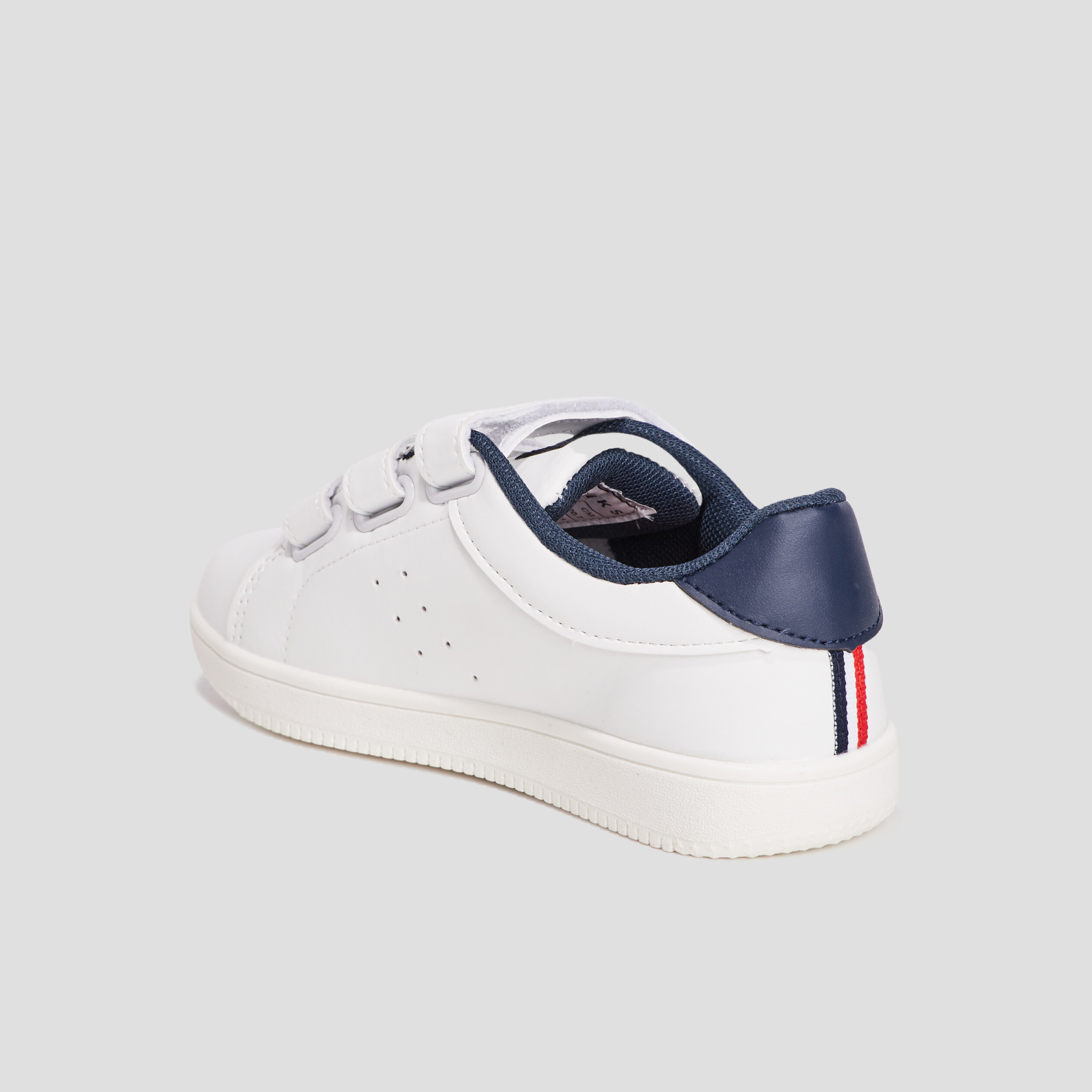 Tennis Creeks &agrave; scratchs blanc gar&ccedil;on