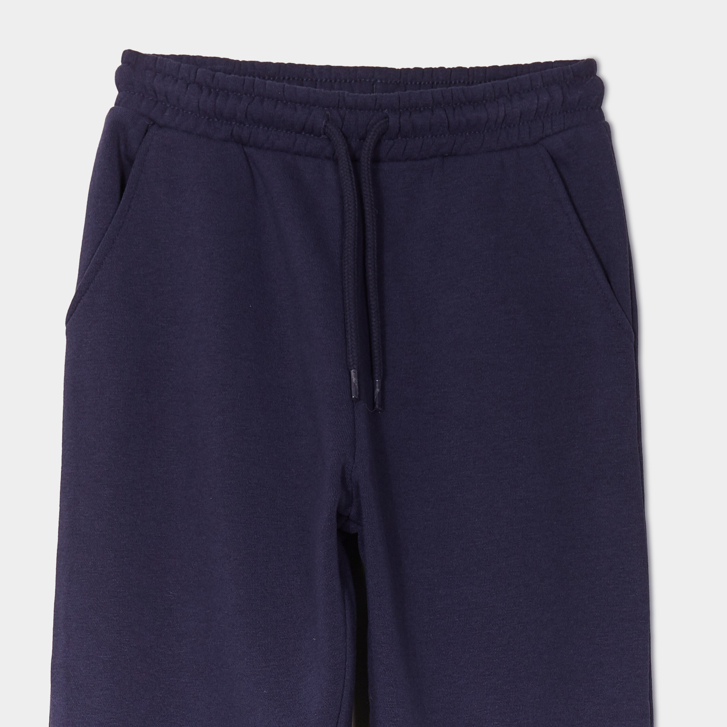 pantalon de jogging droit bleu marine fille Pantalon de jogging droit bleu marine fille