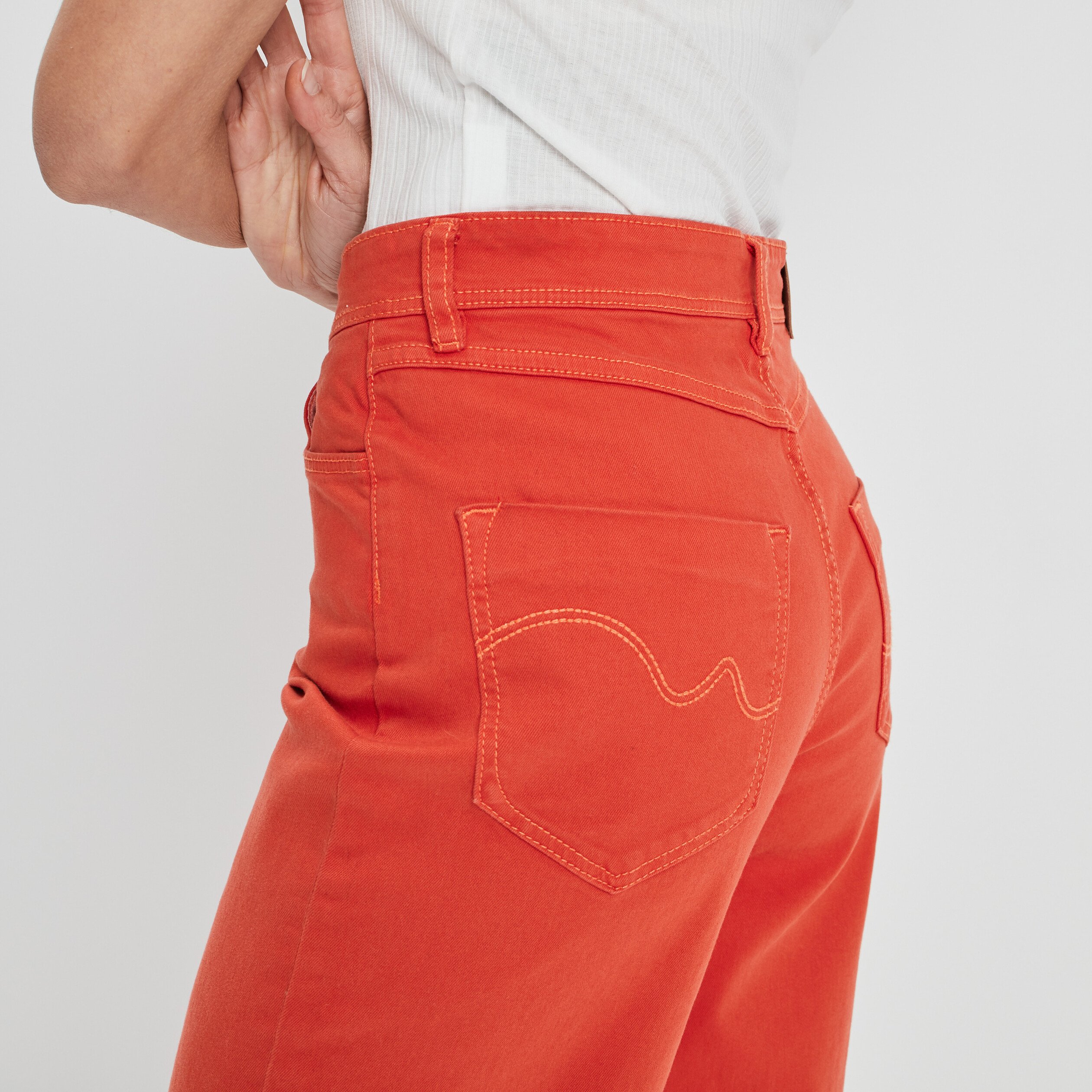 Zalando pantalon femme taille haute best sale