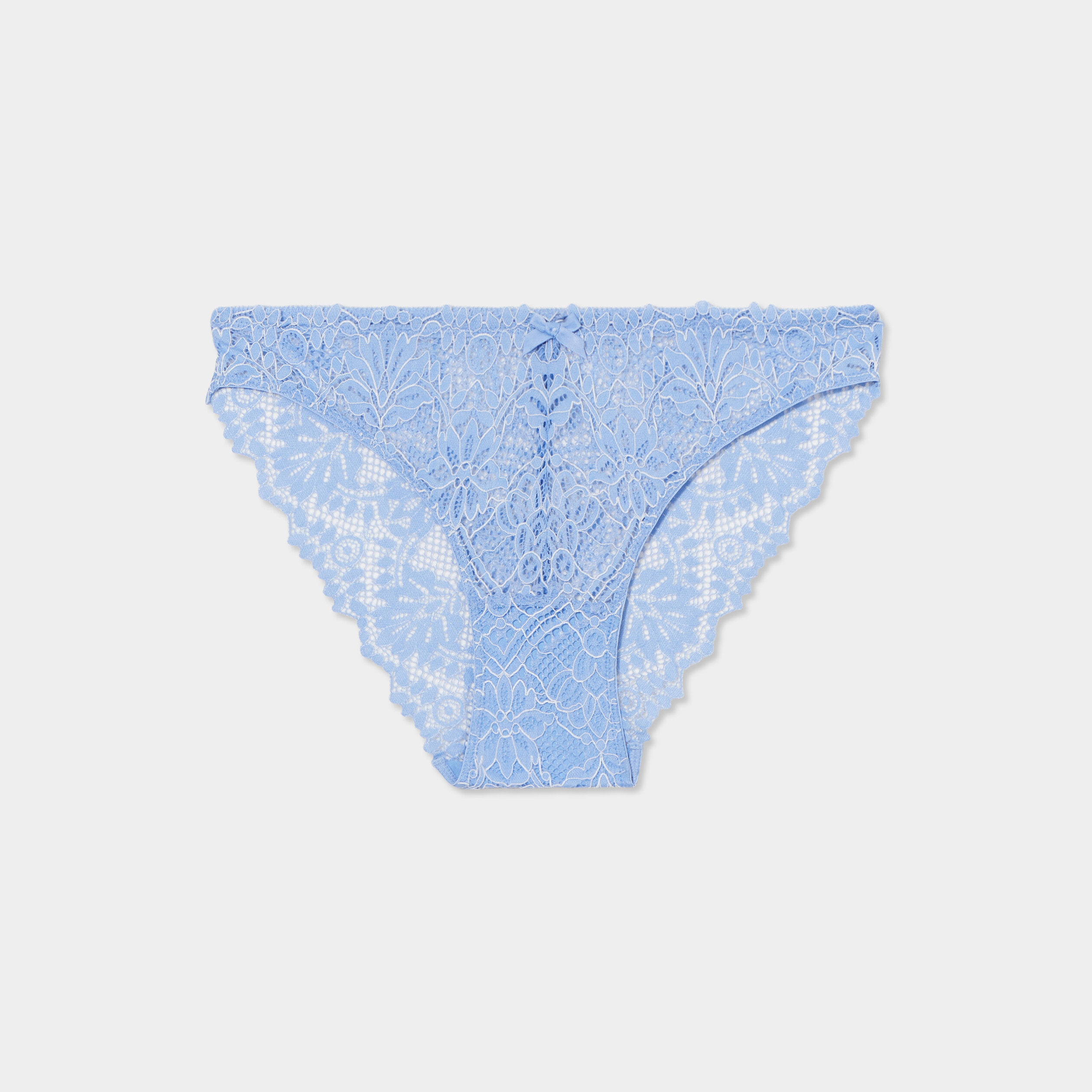 culotte en dentelle bleu clair femme Culotte en dentelle bleu clair femme